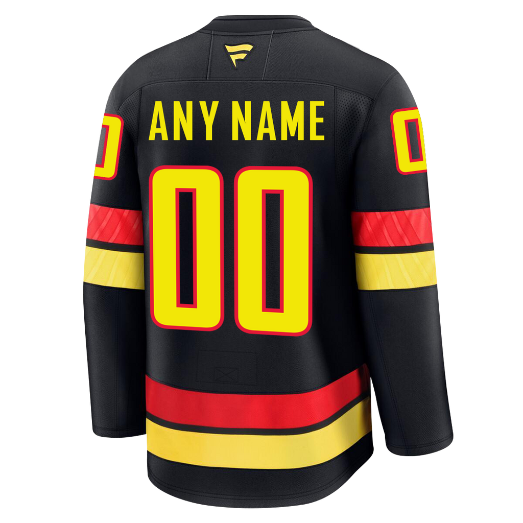 Customizable Vancouver Canucks 2024 Fanatics Premium Official NHL THIRD ALTERNATE Jersey