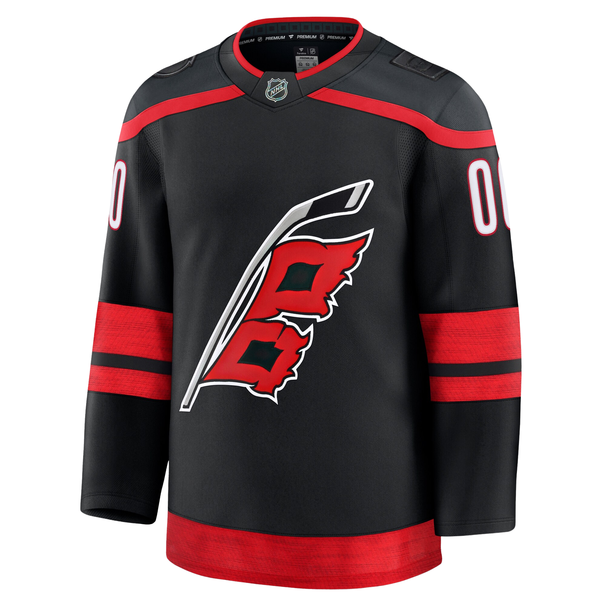 Customizable Carolina Hurricanes 2024 Fanatics Premium Official NHL HOME Jersey