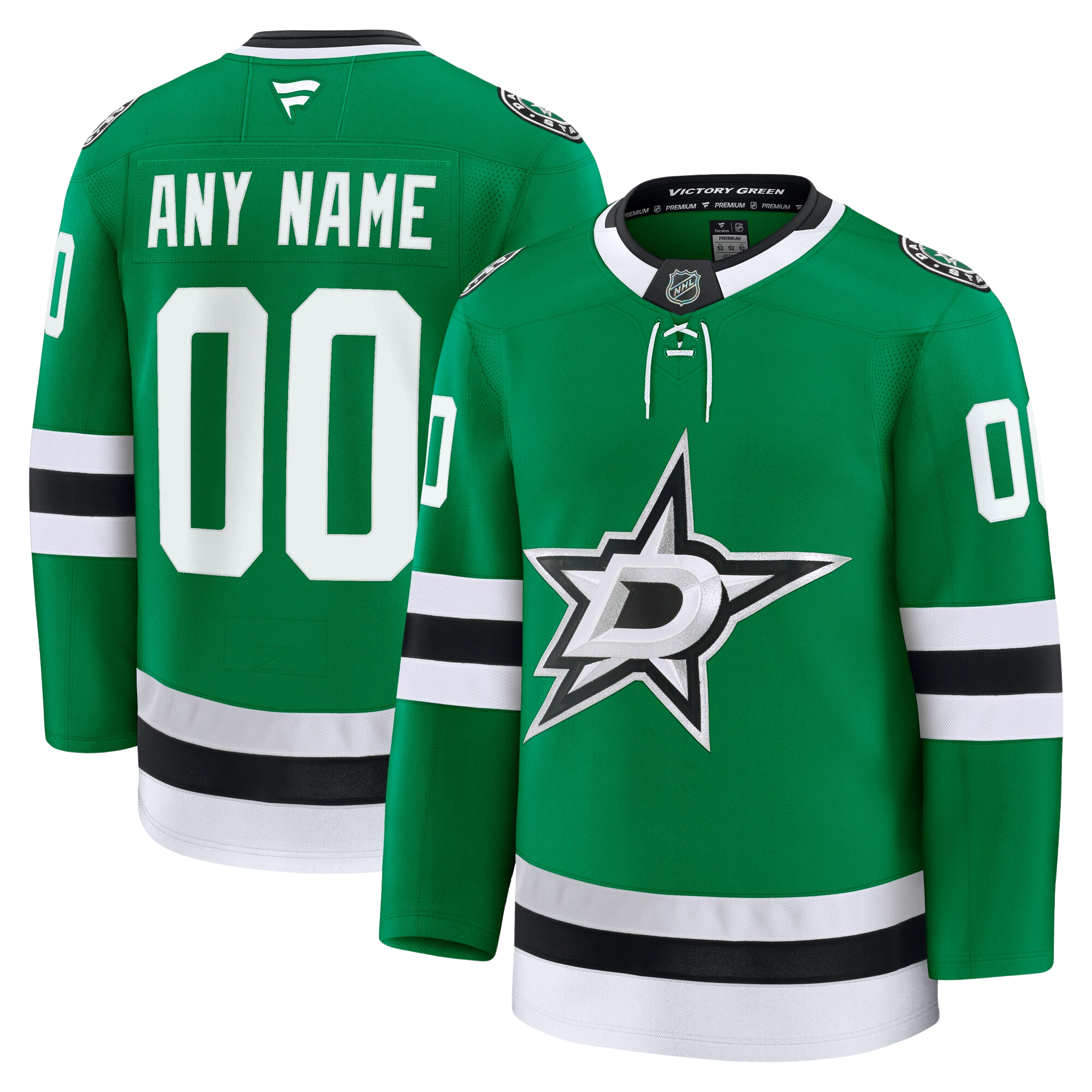 Customizable Dallas Stars 2024 Fanatics Premium Official NHL HOME Jersey