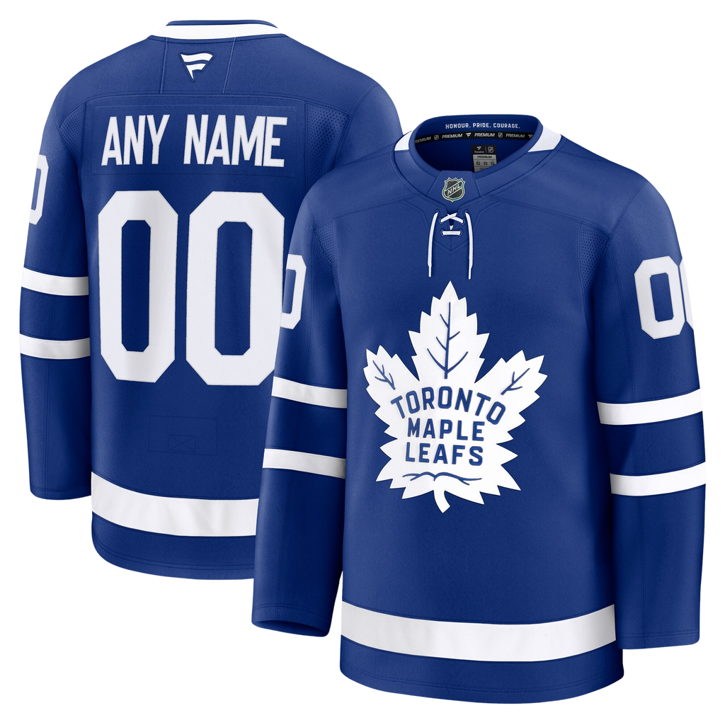 Customizable Toronto Maple Leafs 2024 Fanatics Premium Official HOME NHL Jersey