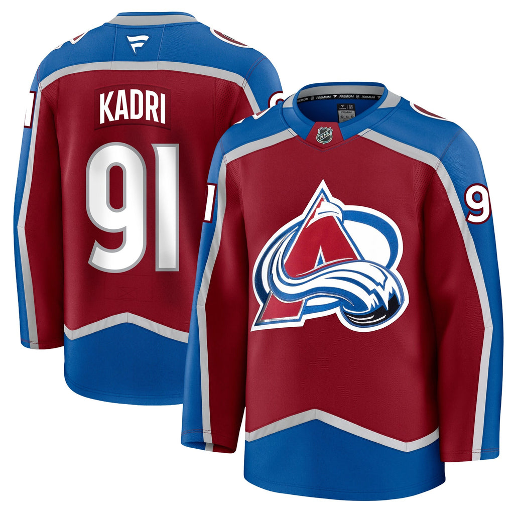 Nazem Kadri Colorado Avalanche Fanatics Premium Home Jersey