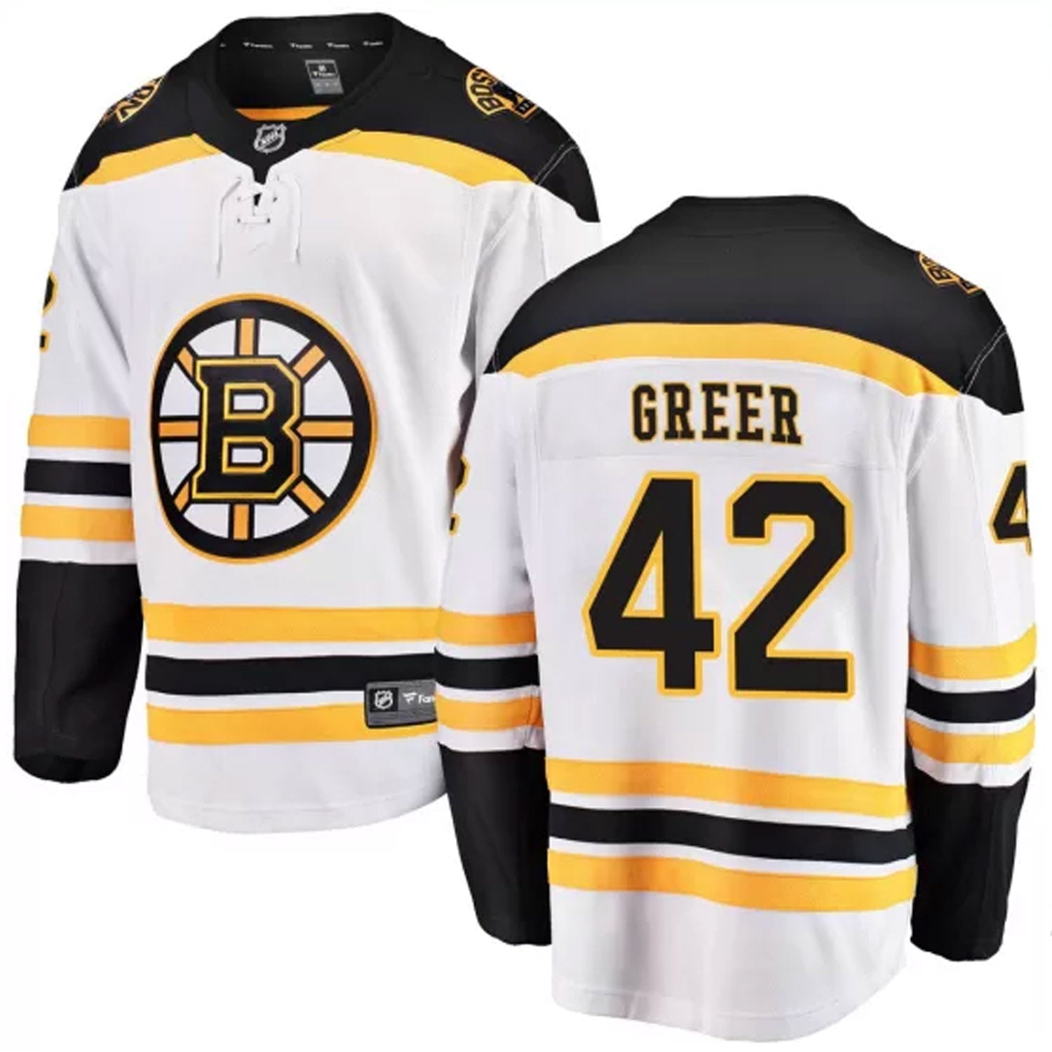 A.J. Greer Boston Bruins 10 Jersey