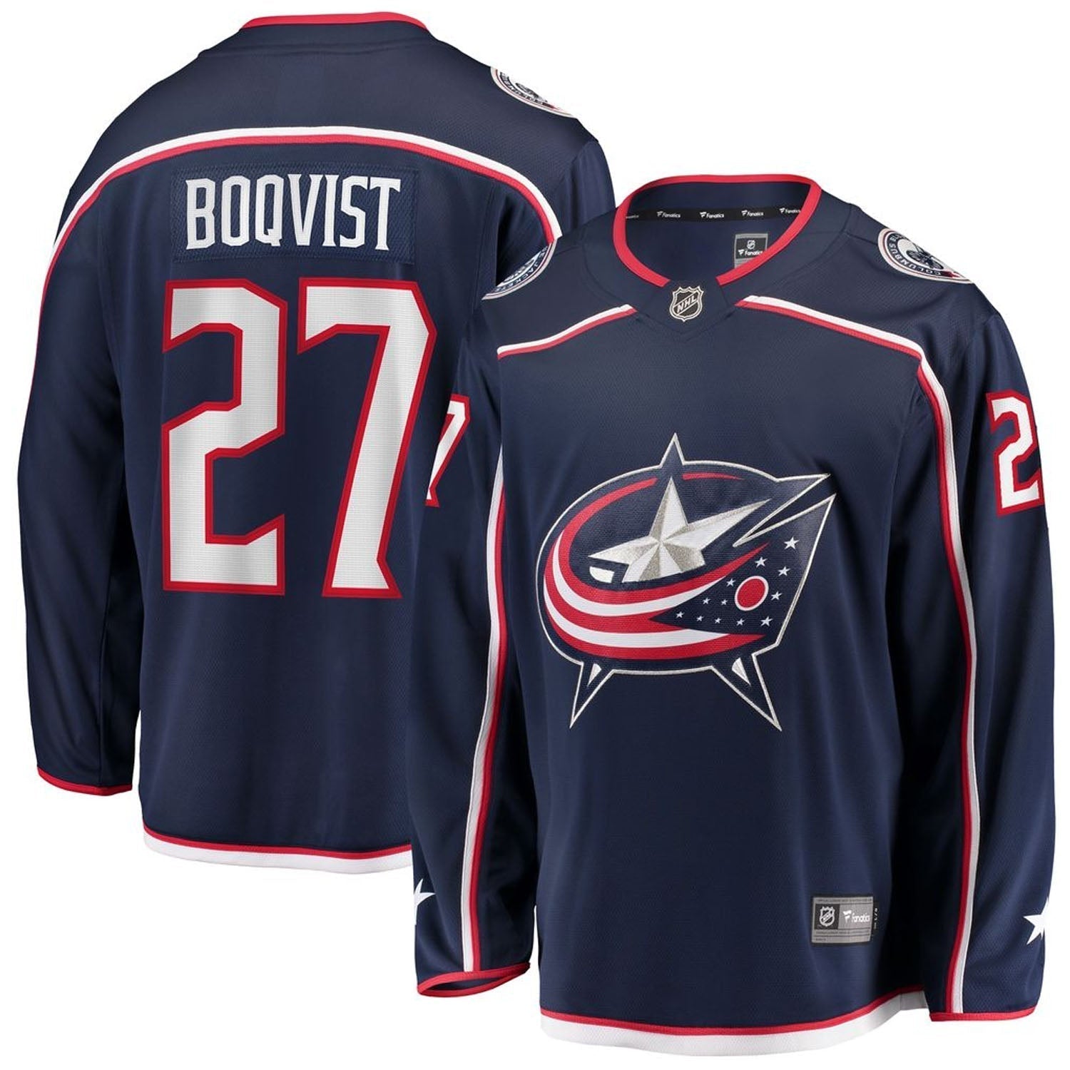 Adam Boqvist Columbus Blue Jackets 27 Jersey