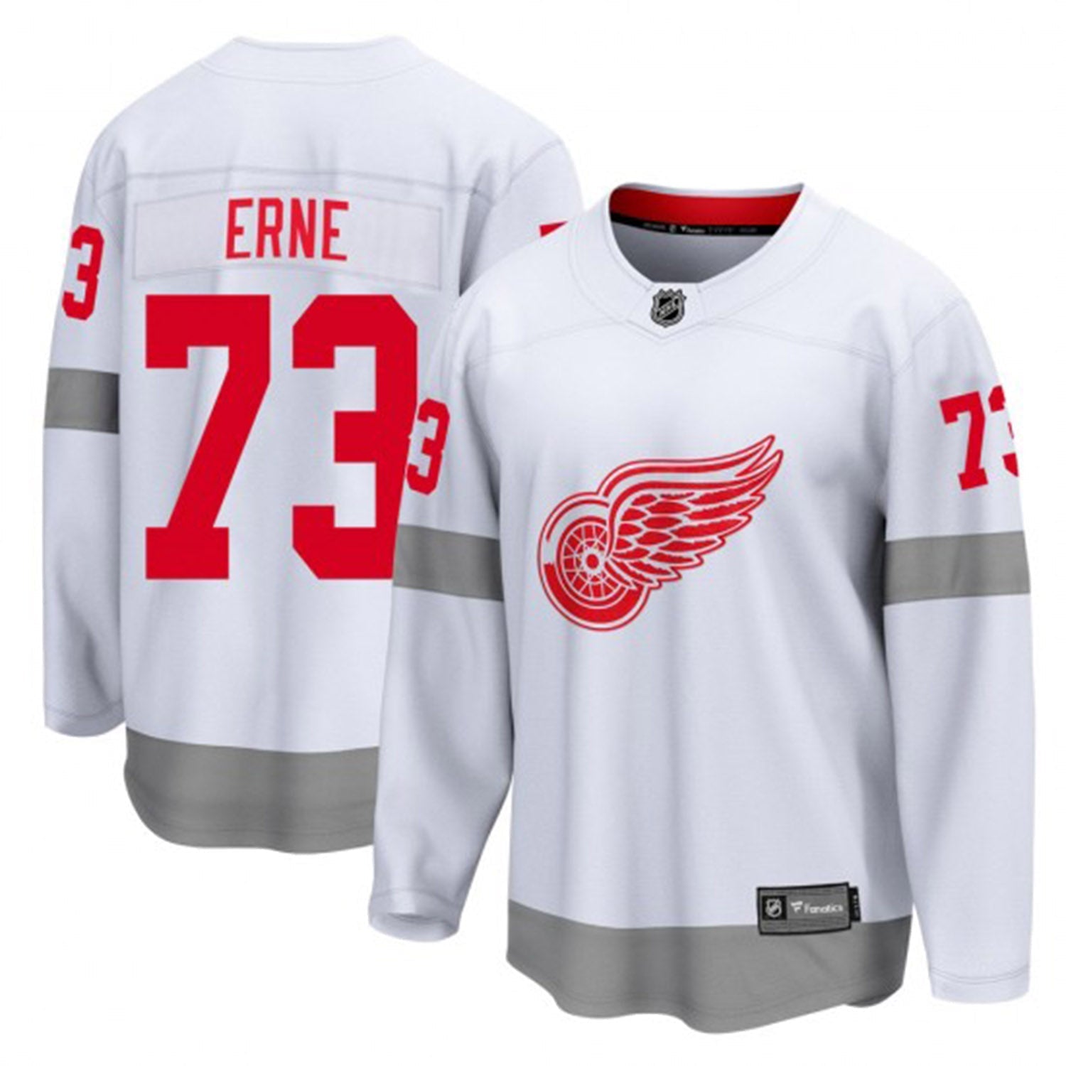 Adam Erne Detroit Red Wings 73 Jersey