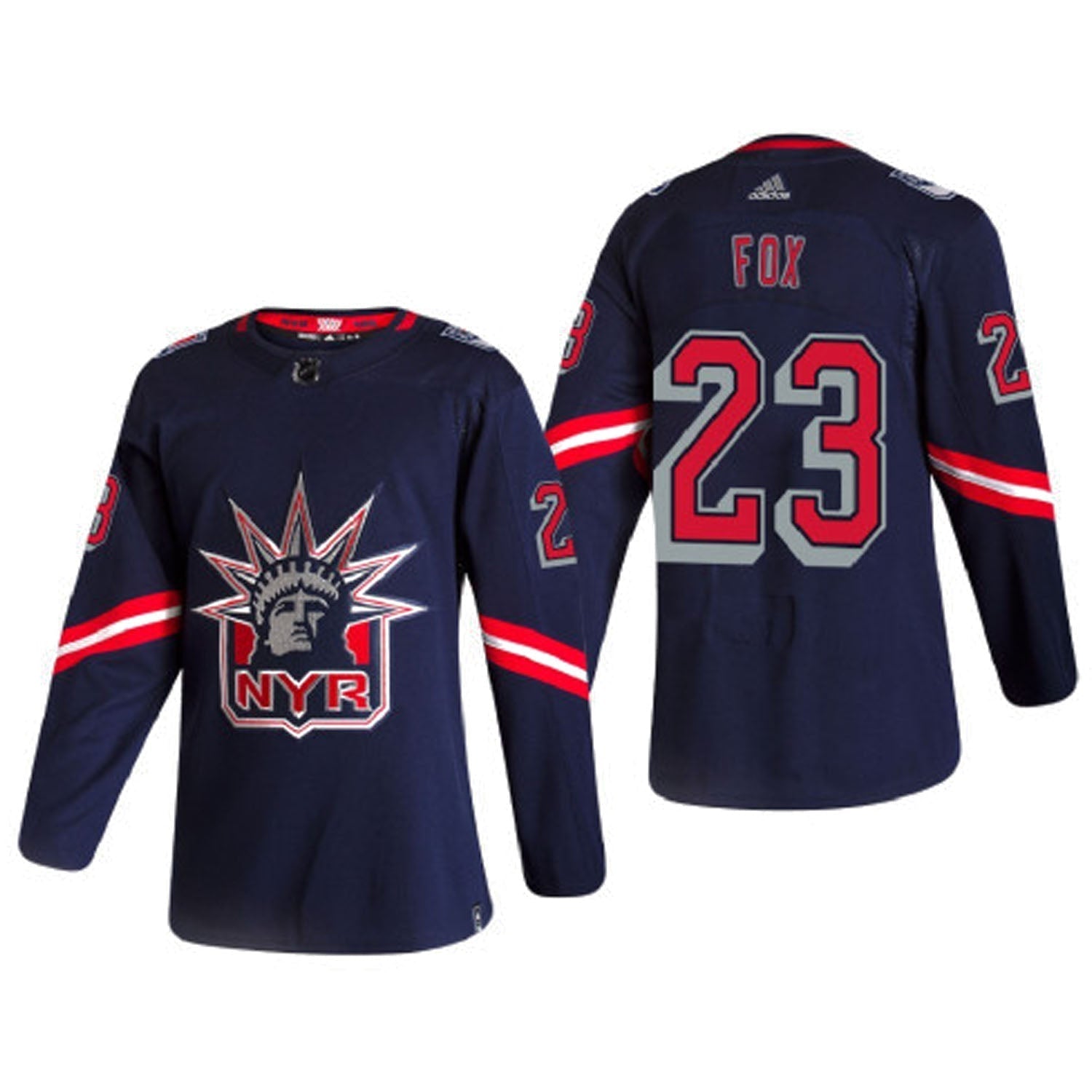 Adam Fox New York Rangers 23 Jersey