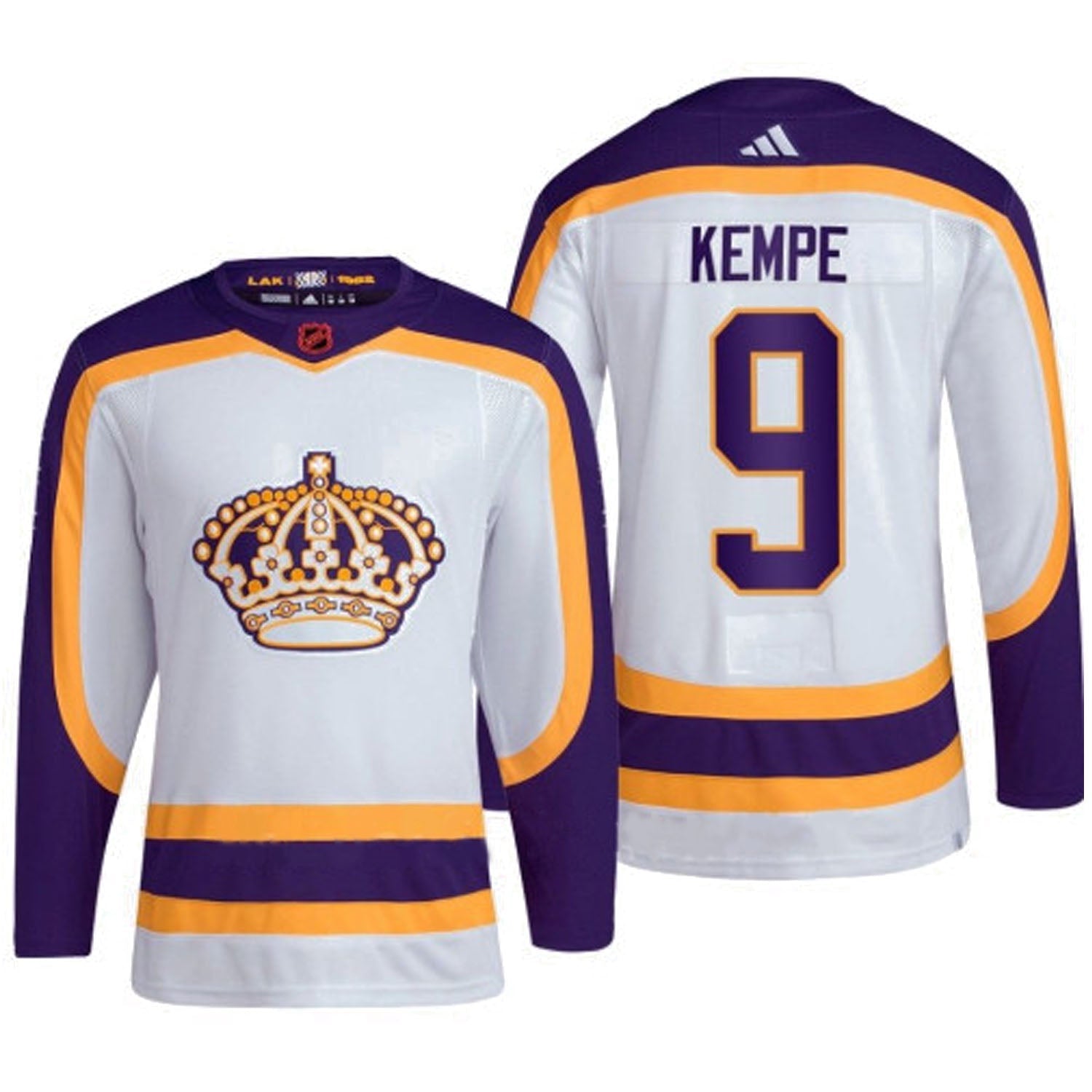 Adrian Kempe La Kings 9 Jersey