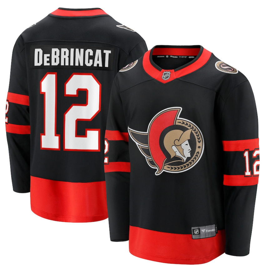 Alex DeBrincat Ottawa Senators 12 Jersey