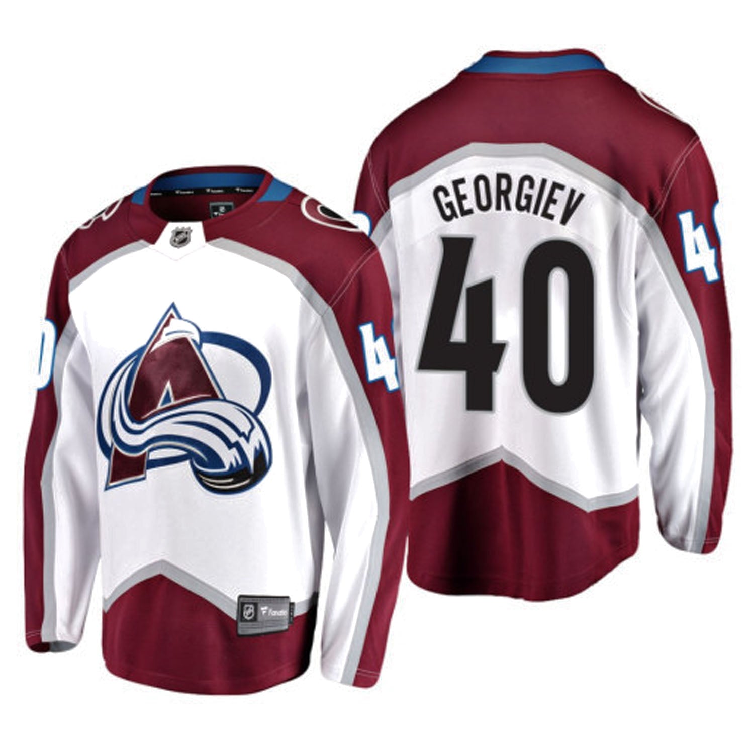Alexandar Georgiev Colorado Avalanche 40 Jersey