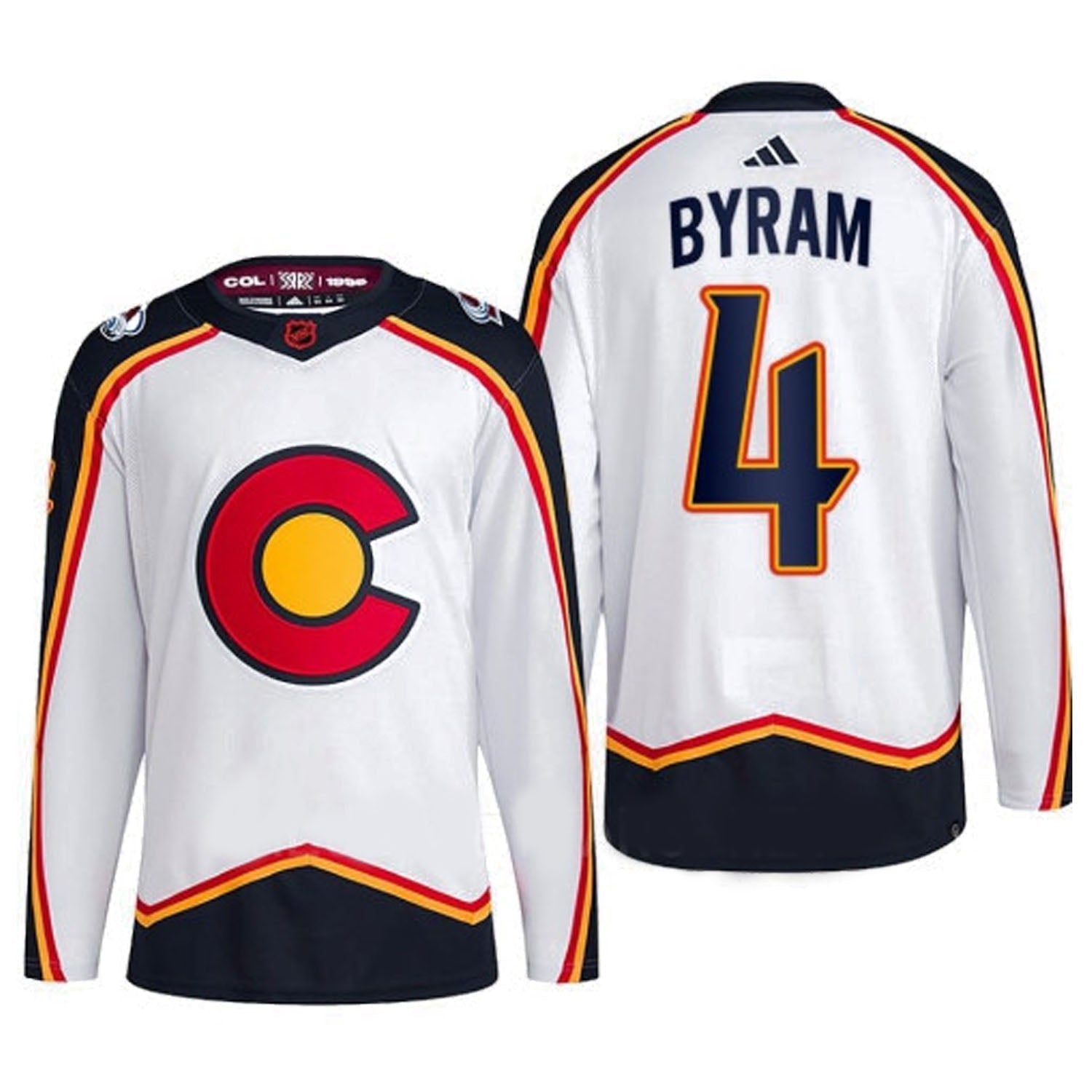 Bower Byram Colorado Avalanche 4 Jersey