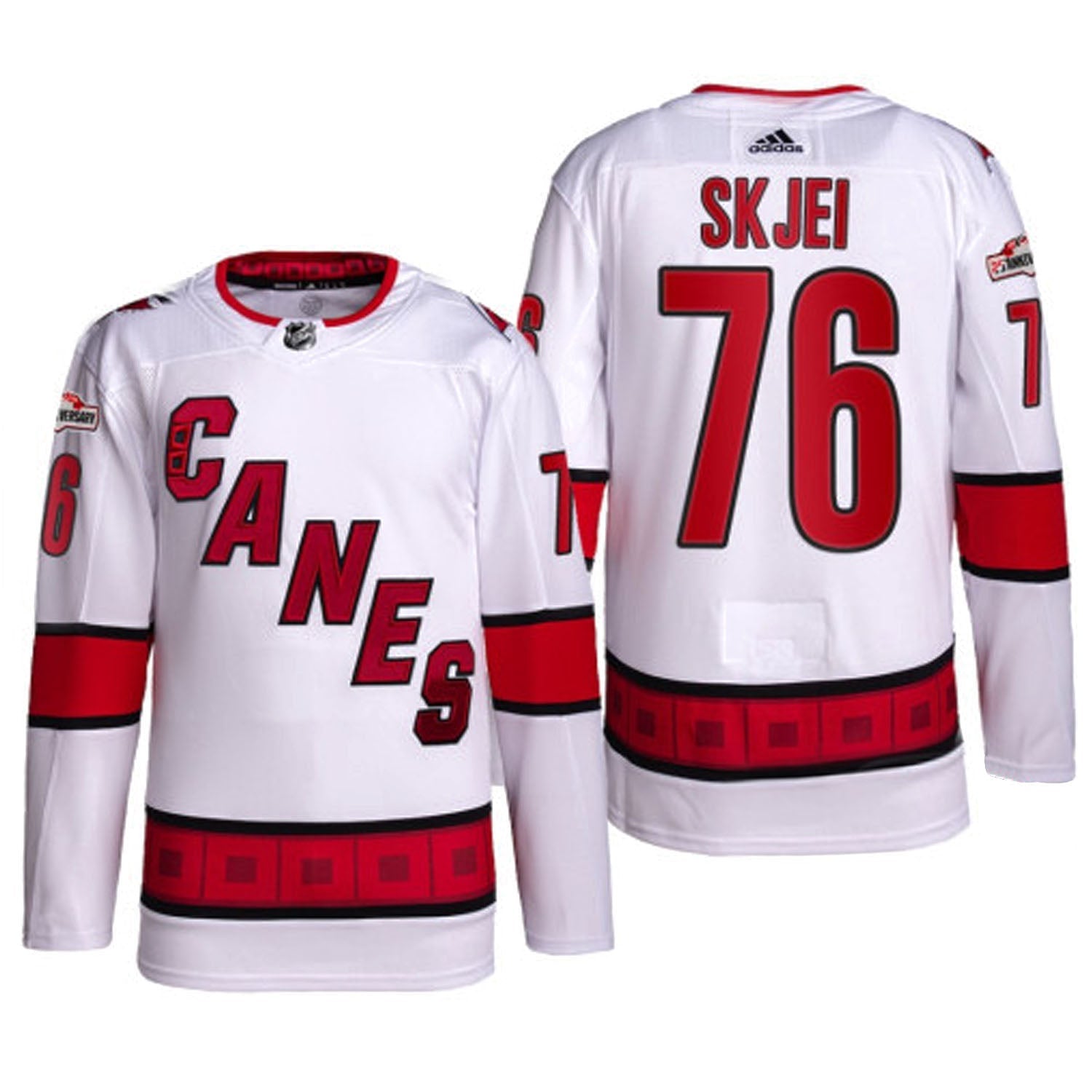 Brady Skjei Carolina Hurricanes 76 Jersey