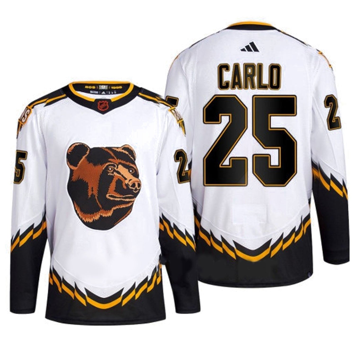 Brandon Carlo Boston Bruins 25 Jersey