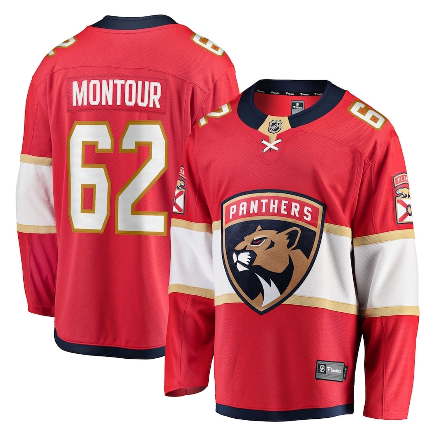 Brandon Montour Florida Panthers 62 Jersey