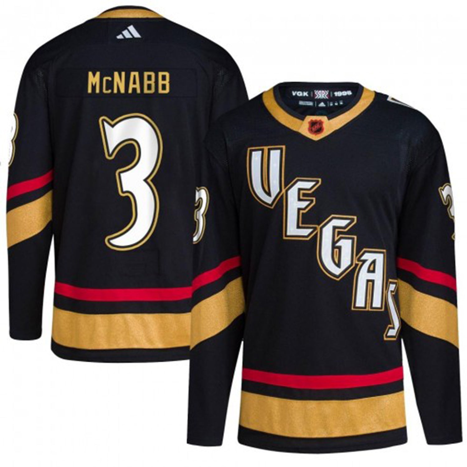 Brayden McNabb Vegas Golden Knights 3 Jersey