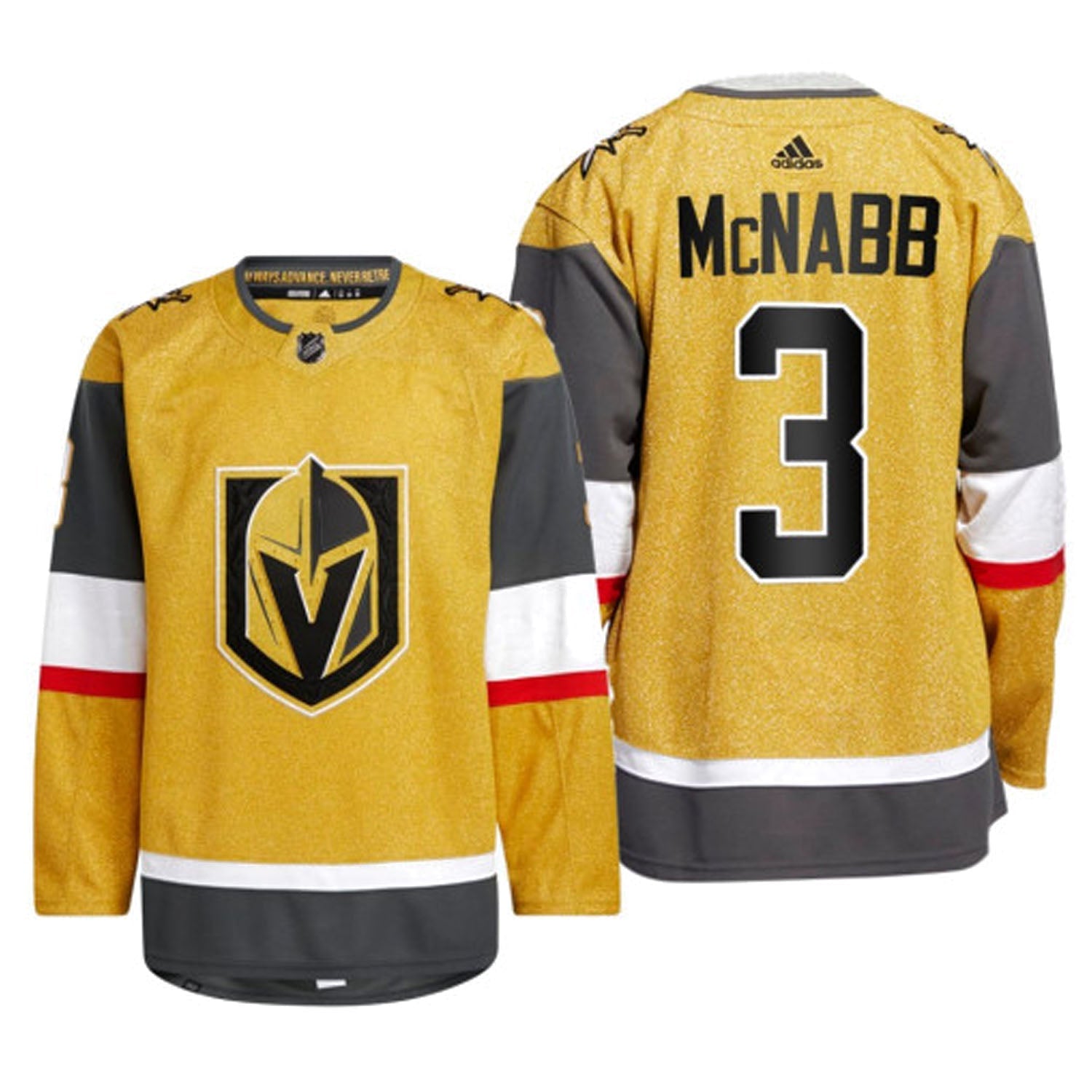 Brayden McNabb Vegas Golden Knights 3 Jersey