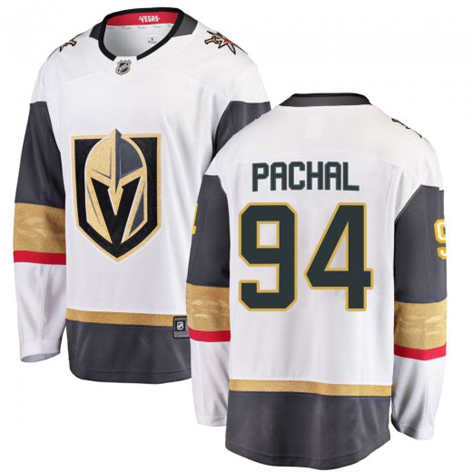 Brayden Pachal Vegas Golden Knights 94 Jersey