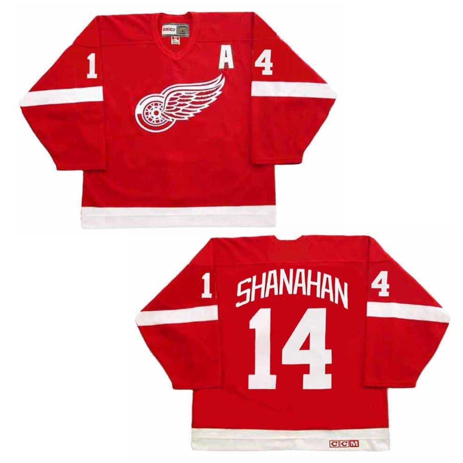 Brendan Shanahan Detroit Red Wings 14 Jersey