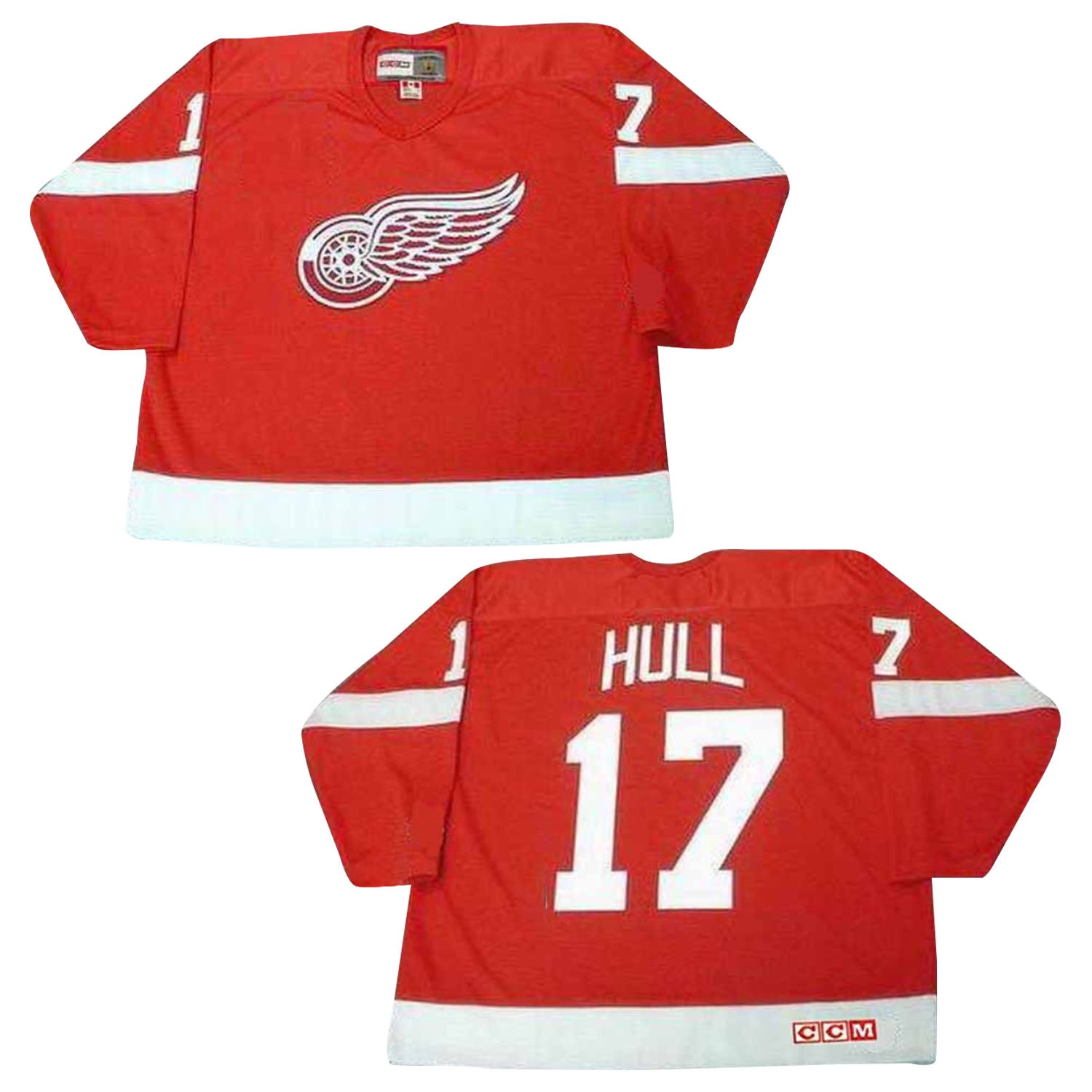 Brett Hull Detroit Red Wings 17 Jersey