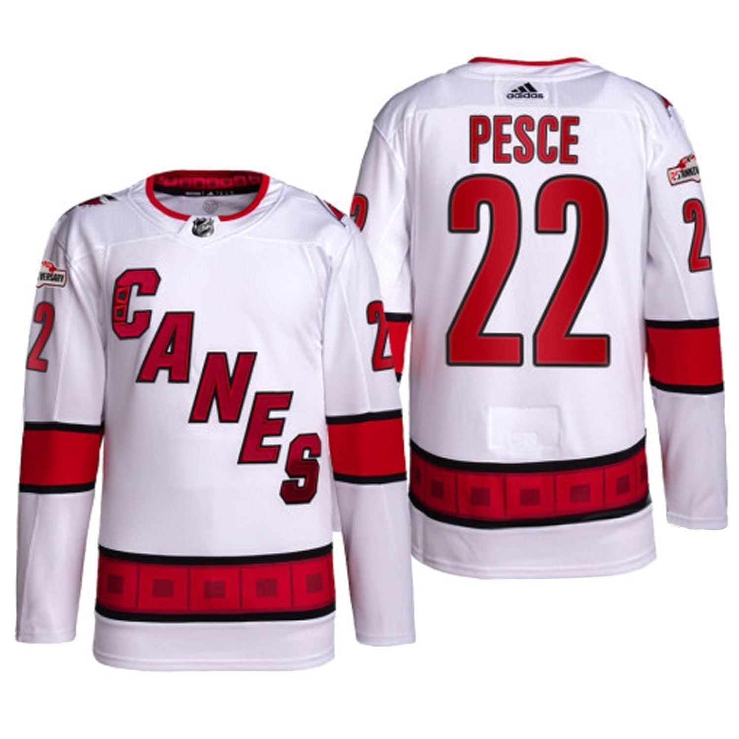 Brett Pesce Carolina Hurricanes 22 Jersey
