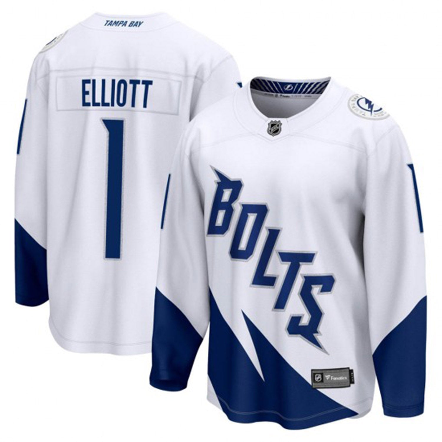 Brian Elliott Tampa Bay Lightning 1 Jersey