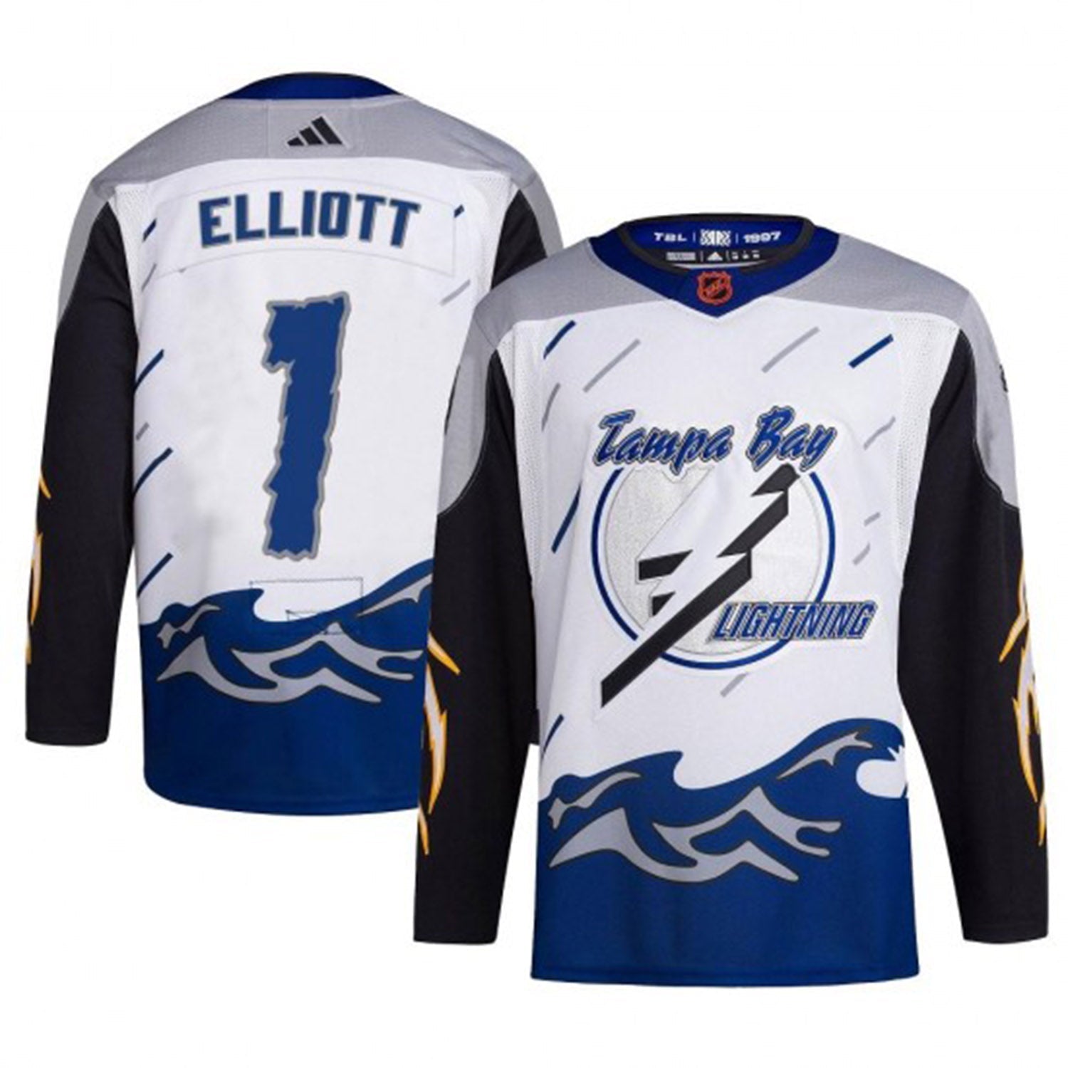 Brian Elliott Tampa Bay Lightning 1 Jersey