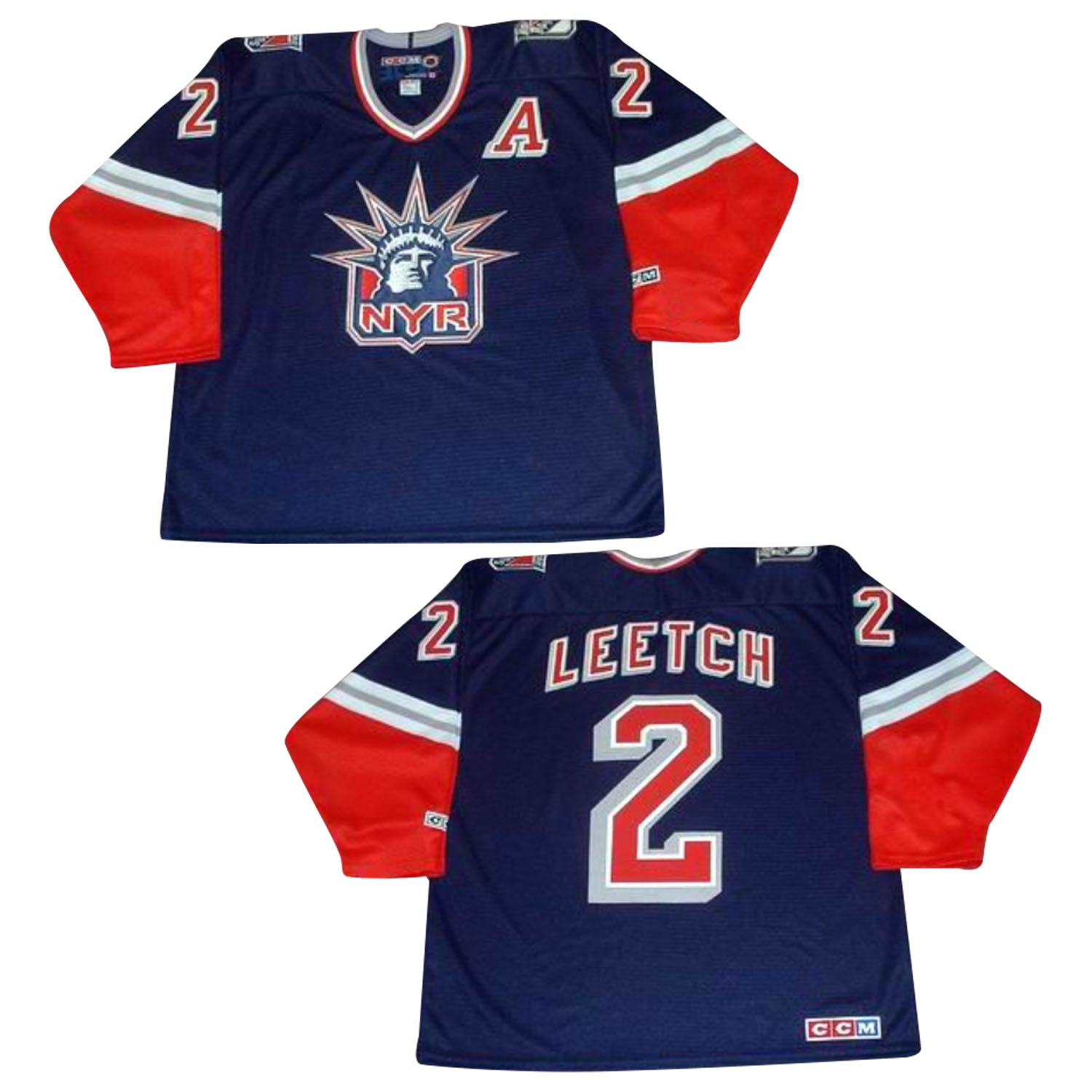 Brian Leetch New York Rangers 2 Jersey