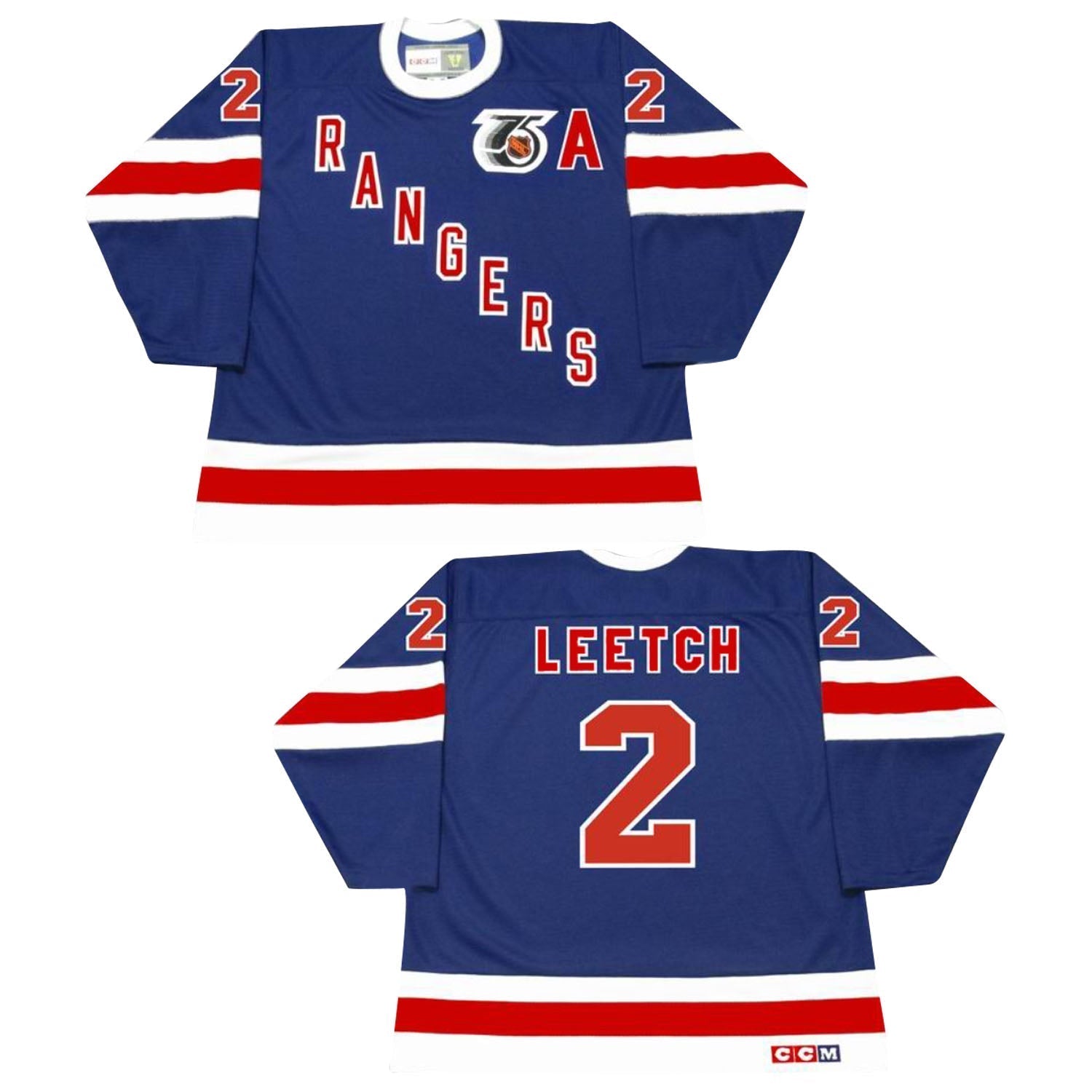 Brian Leetch New York Rangers 2 Jersey