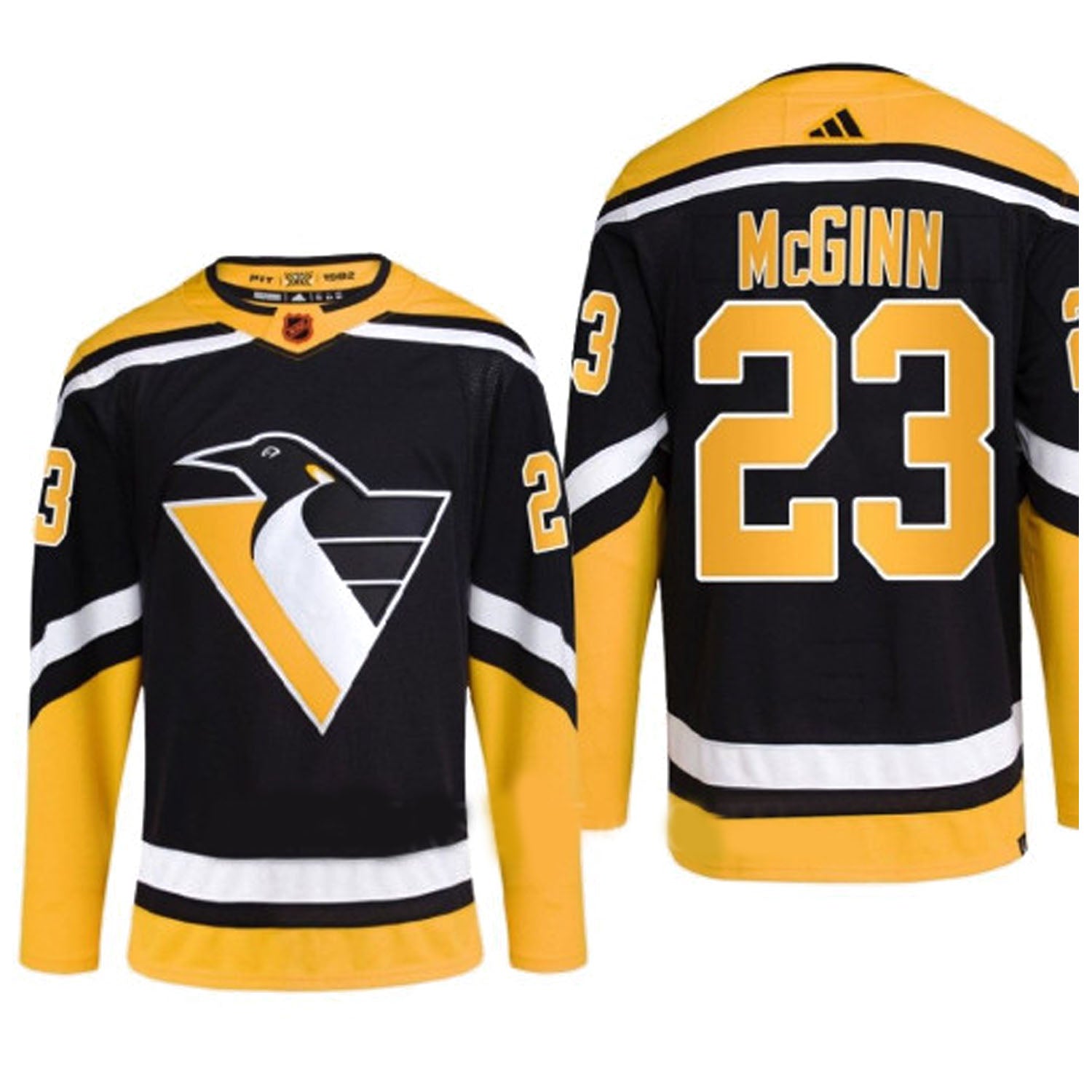 Brock McGinn Pittsburgh Penguins 23 Jersey