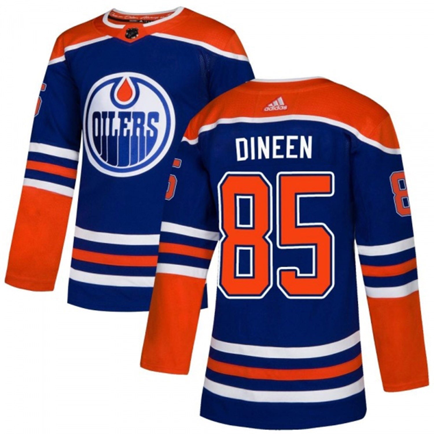 Cam Dineen Edmonton Oilers 85 Jersey