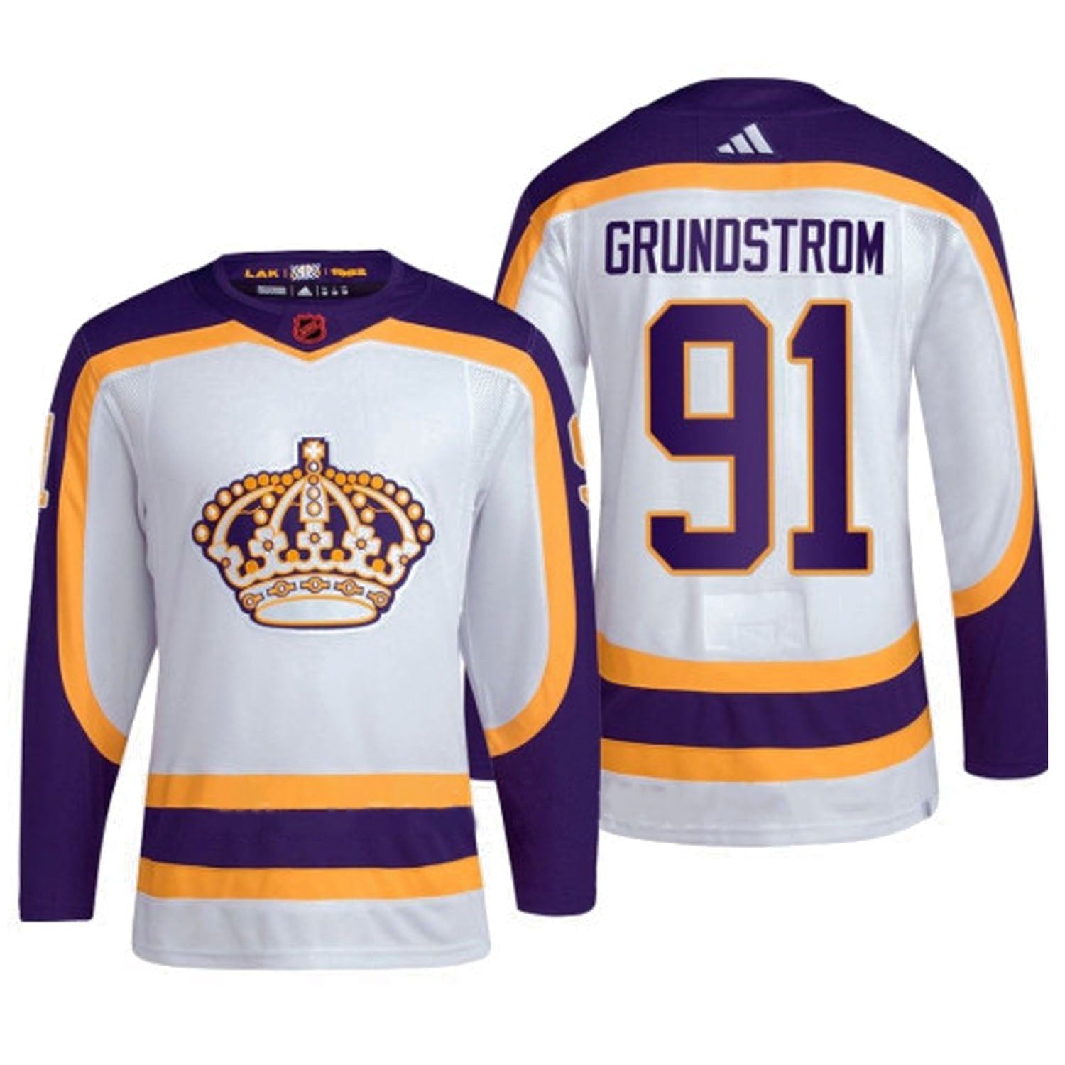 Carl Grundstrom La Kings 91 Jersey