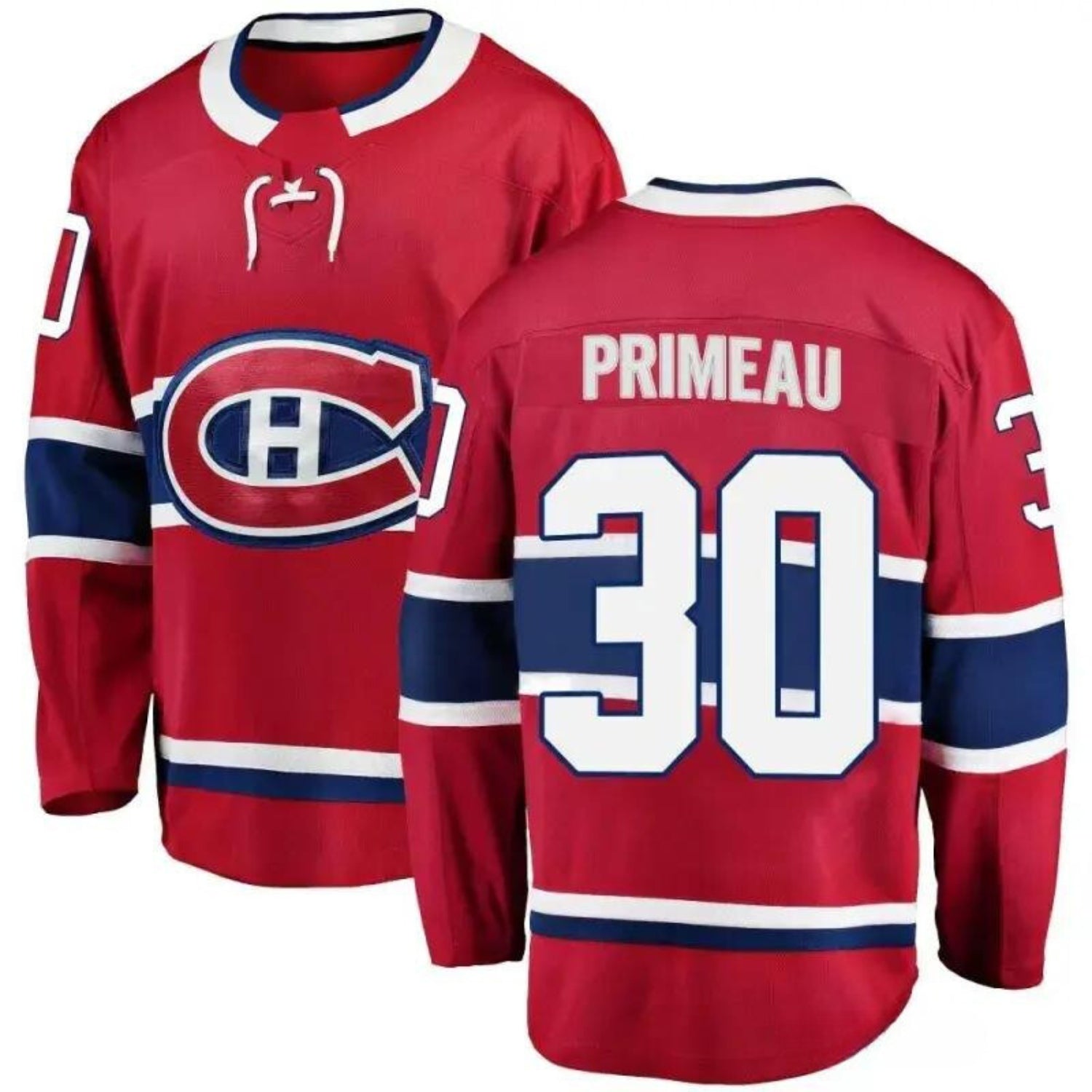 Cayden Primeau Montreal Canadiens 30 Jersey