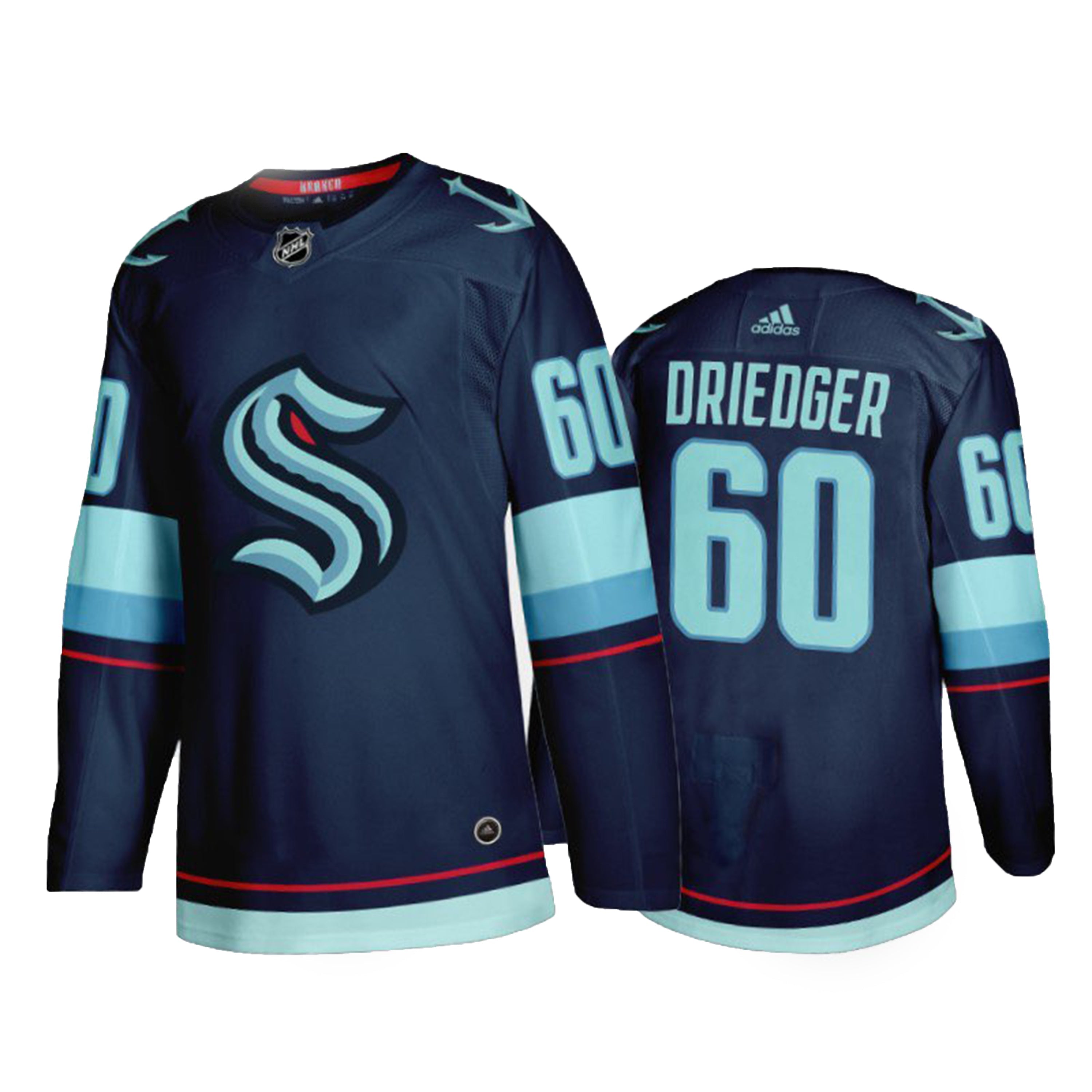 Chris Driedger Seattle Kraken 60 Jersey