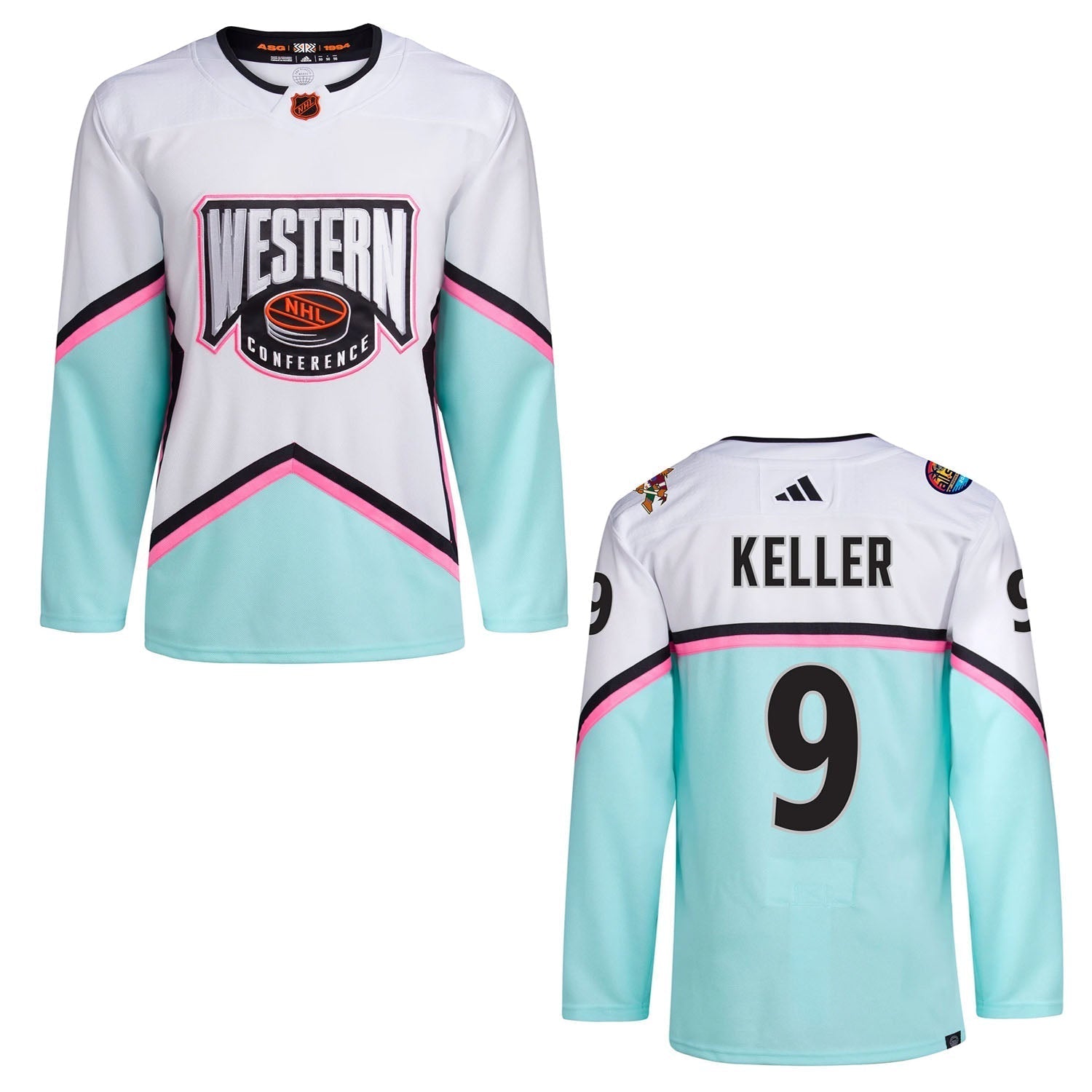 Clayton Keller Western All Star 9 Jersey