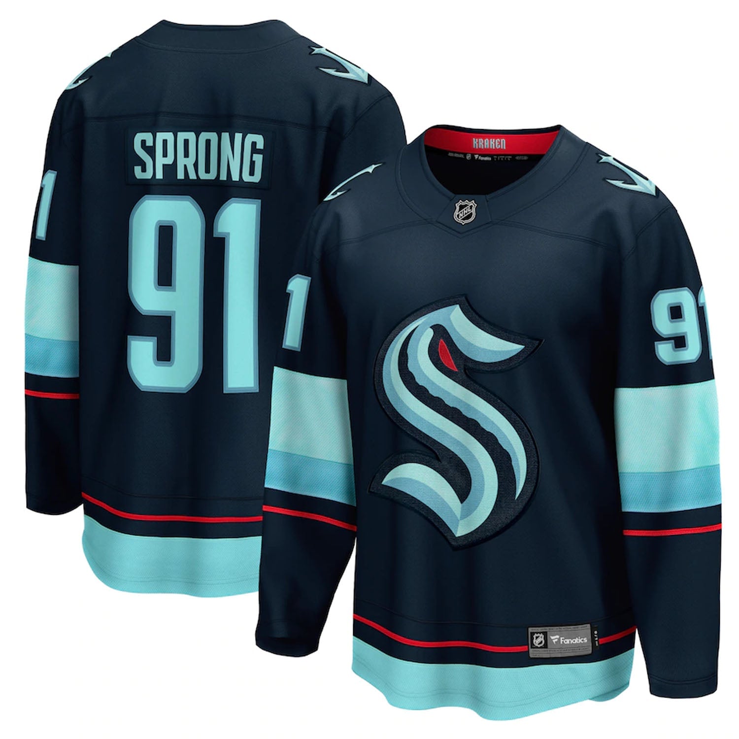 Daniel Sprong Seattle Kraken 91 Jersey