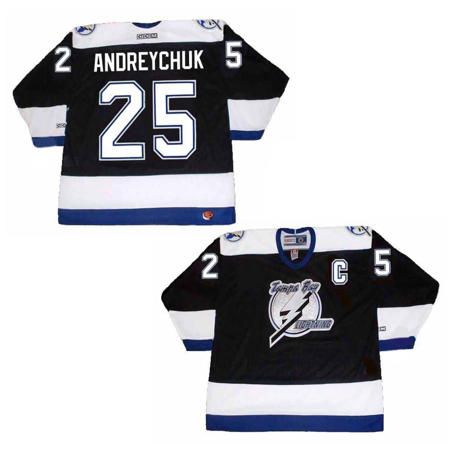 Dave Andreychuk Tampa Bay Lightning 25 Jersey
