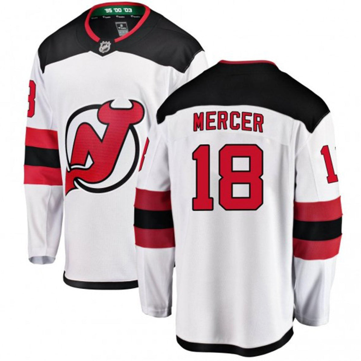 Dawson Mercer New Jersey Devils 91 Jersey