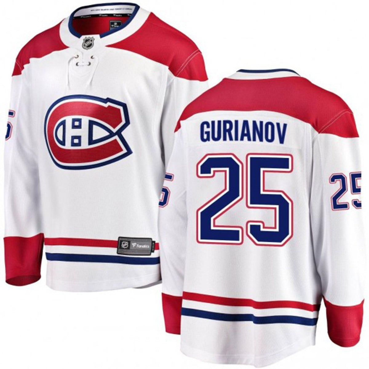 Denis Gurianov Montreal Canadiens 25 Jersey