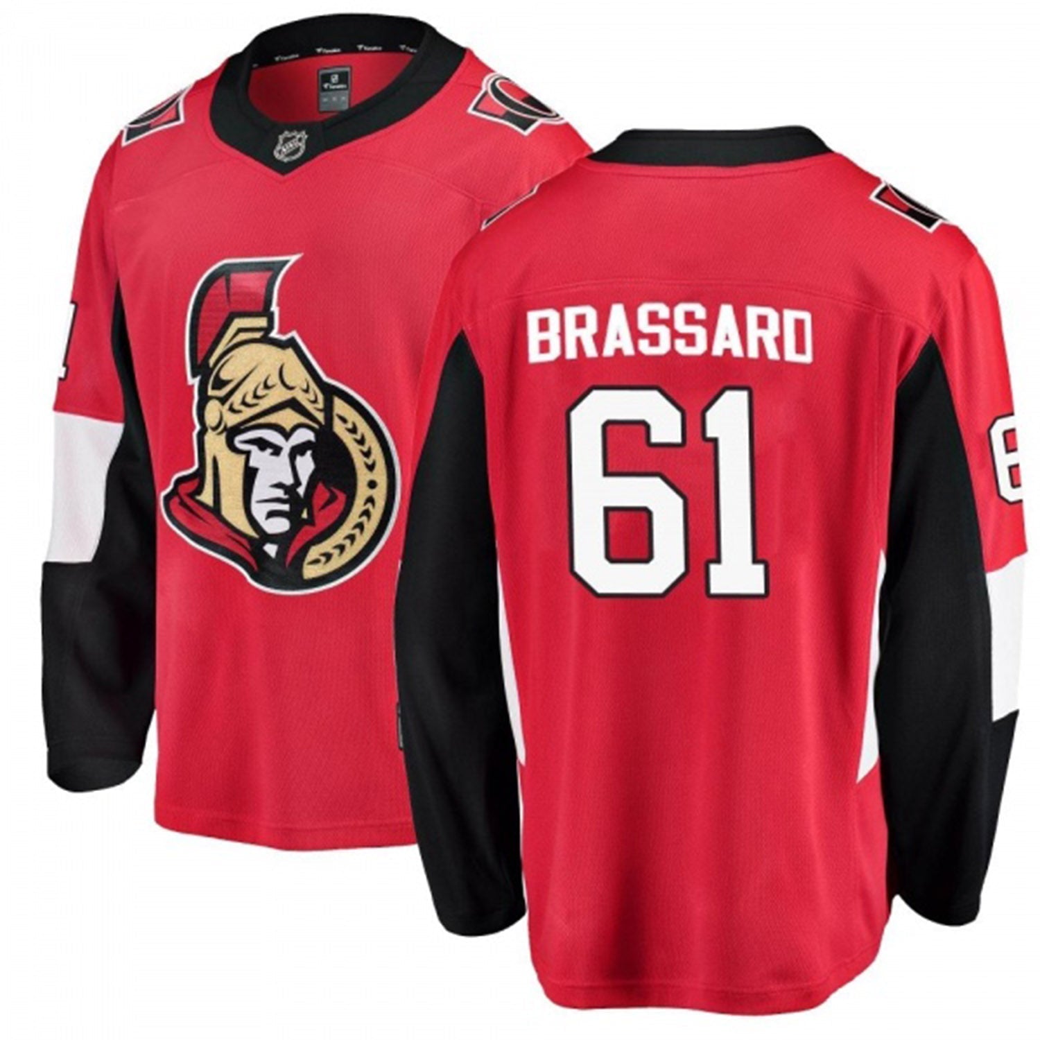 Derick Brassard Ottawa Senators 61 Jersey