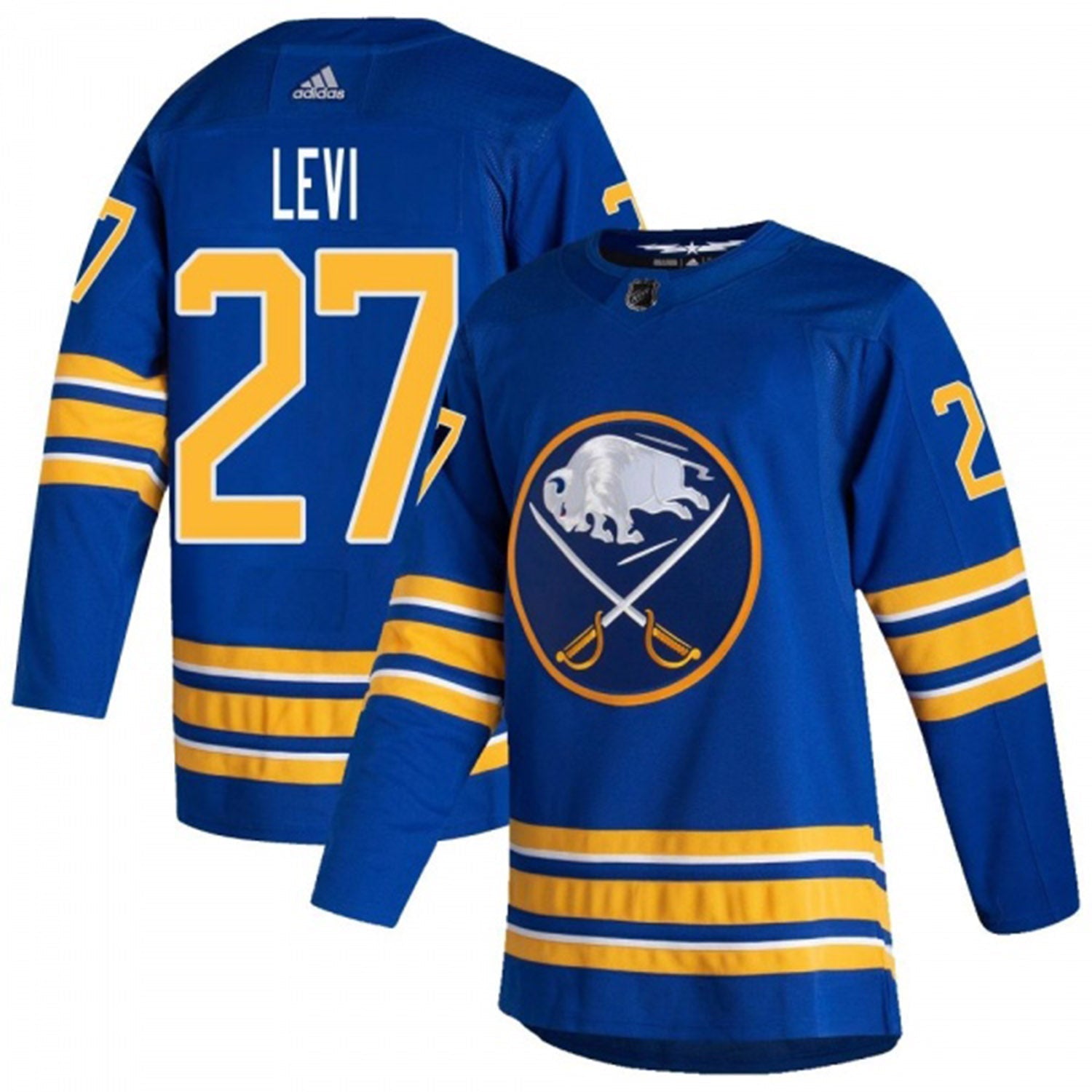 Devon Levi Buffalo Sabres 27 Jersey