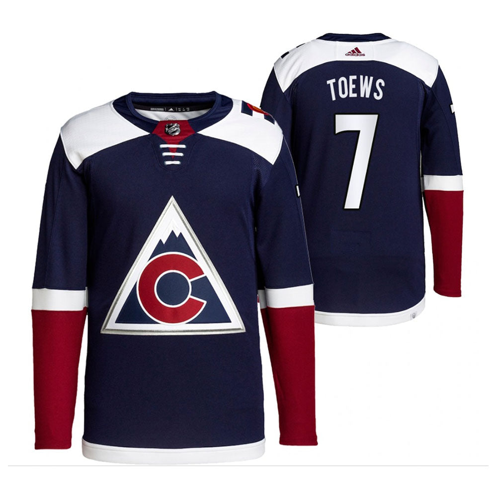 Devon Toews Colorado Avalanche 7 Jersey