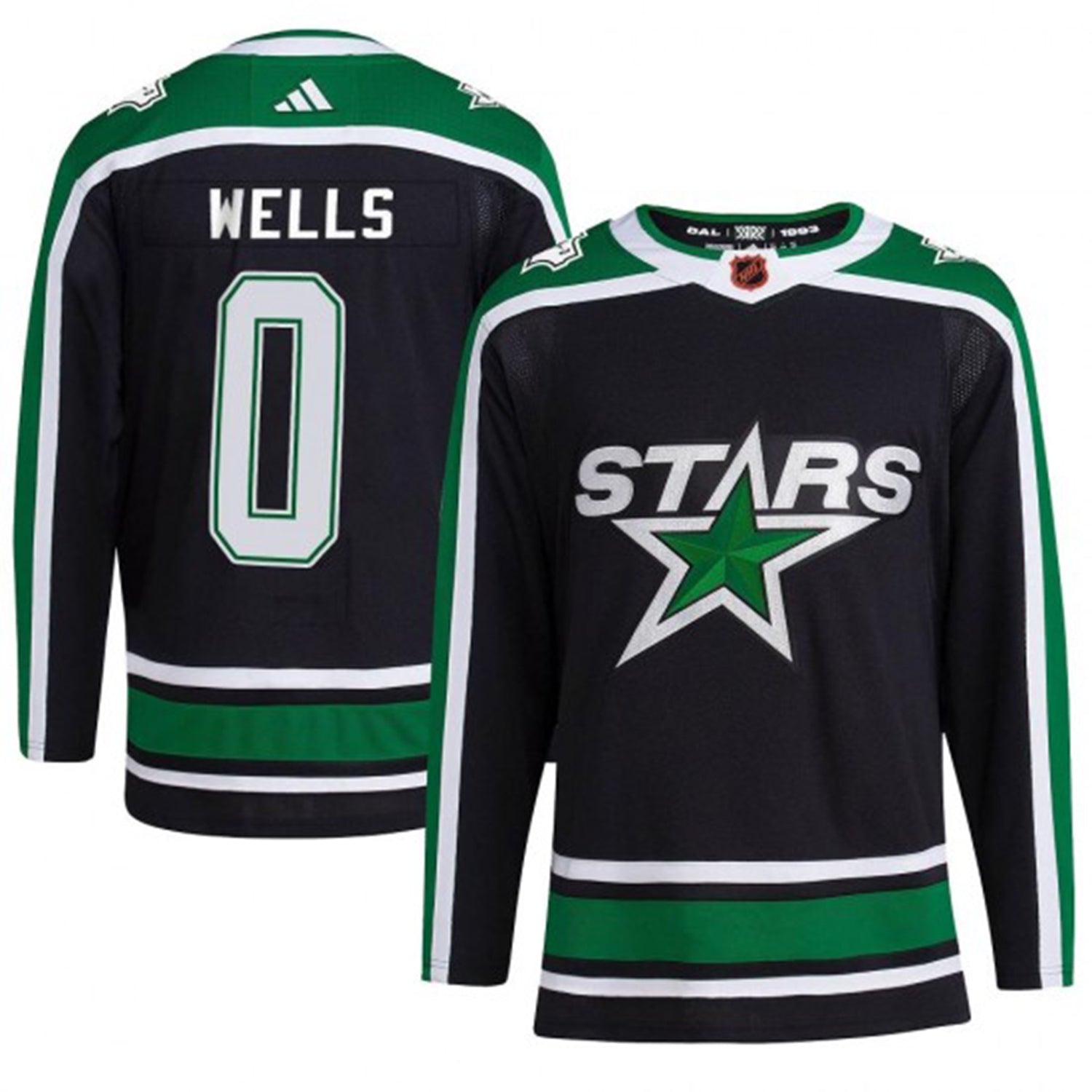Dylan Wells Dallas Stars 0 Jersey