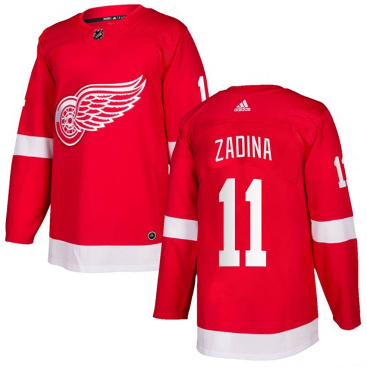 Filip Zadina Detroit Red Wings 11 Jersey