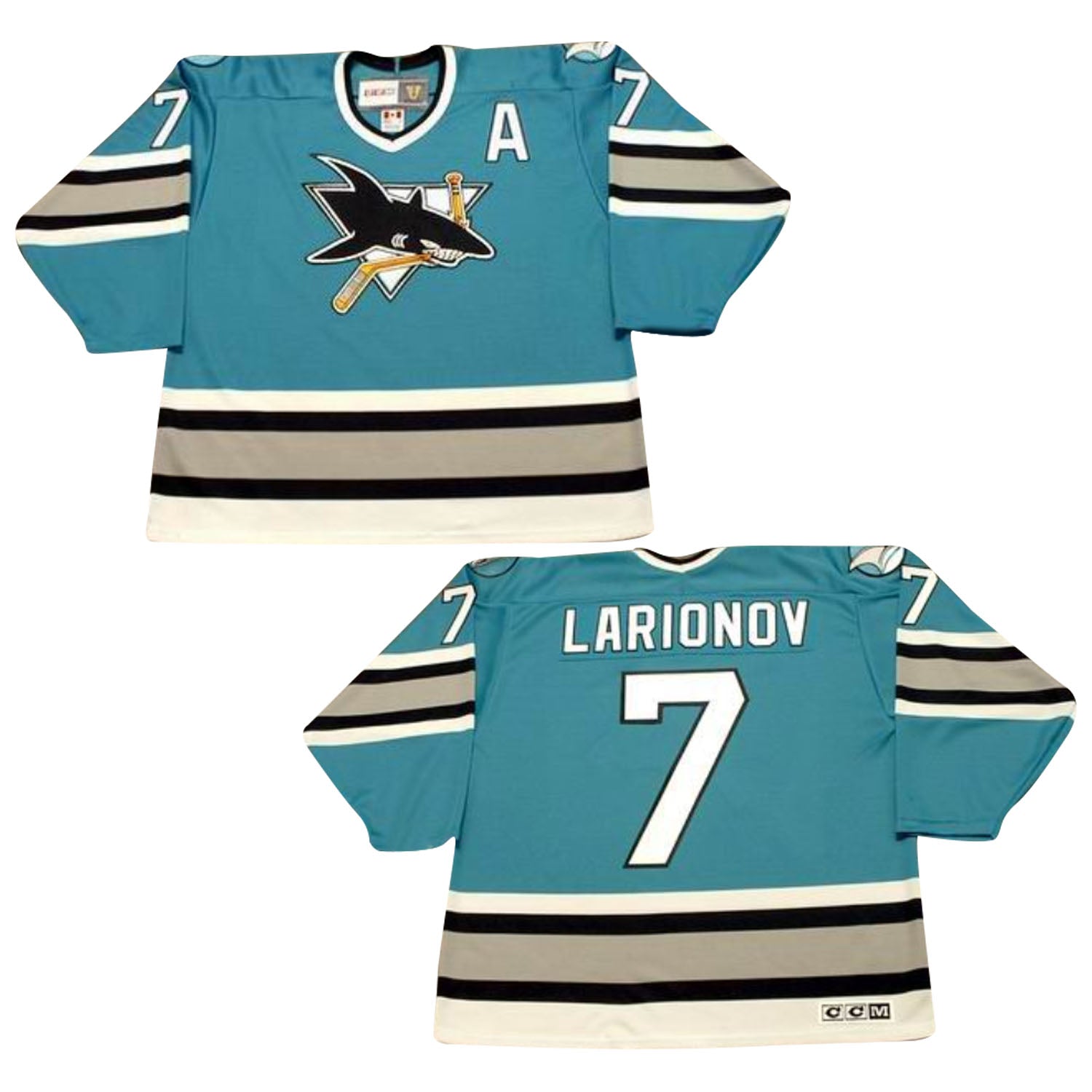 Igor Larionov San Jose Sharks 7 Jersey