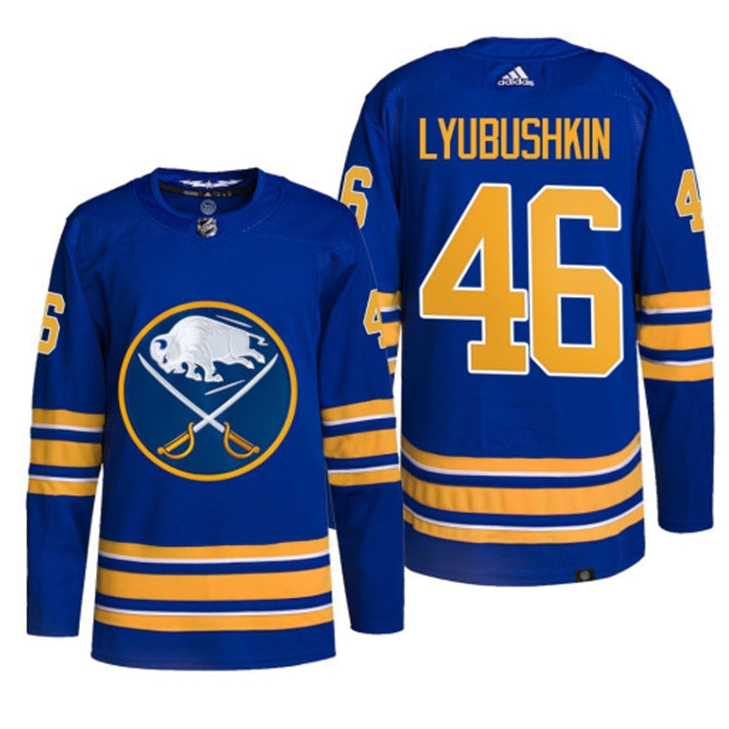 Ilya Lyubushkin Buffalo Sabres 46 Jersey