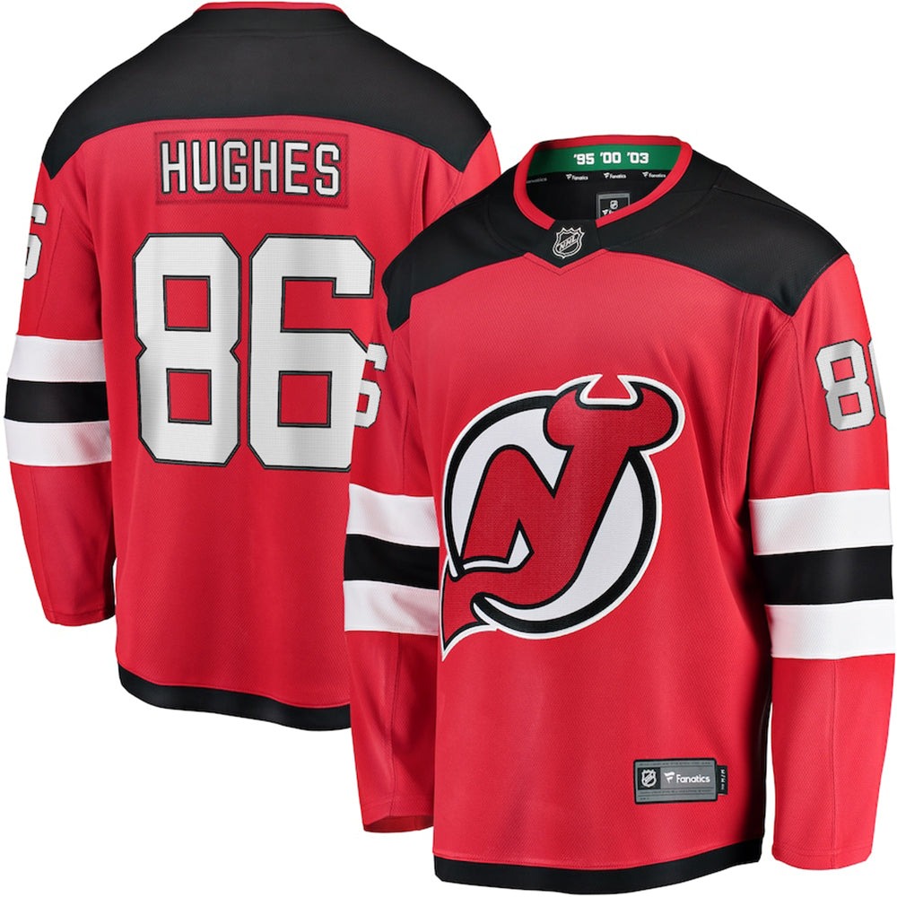 Jack Hughes New Jersey Devils 86 Jersey