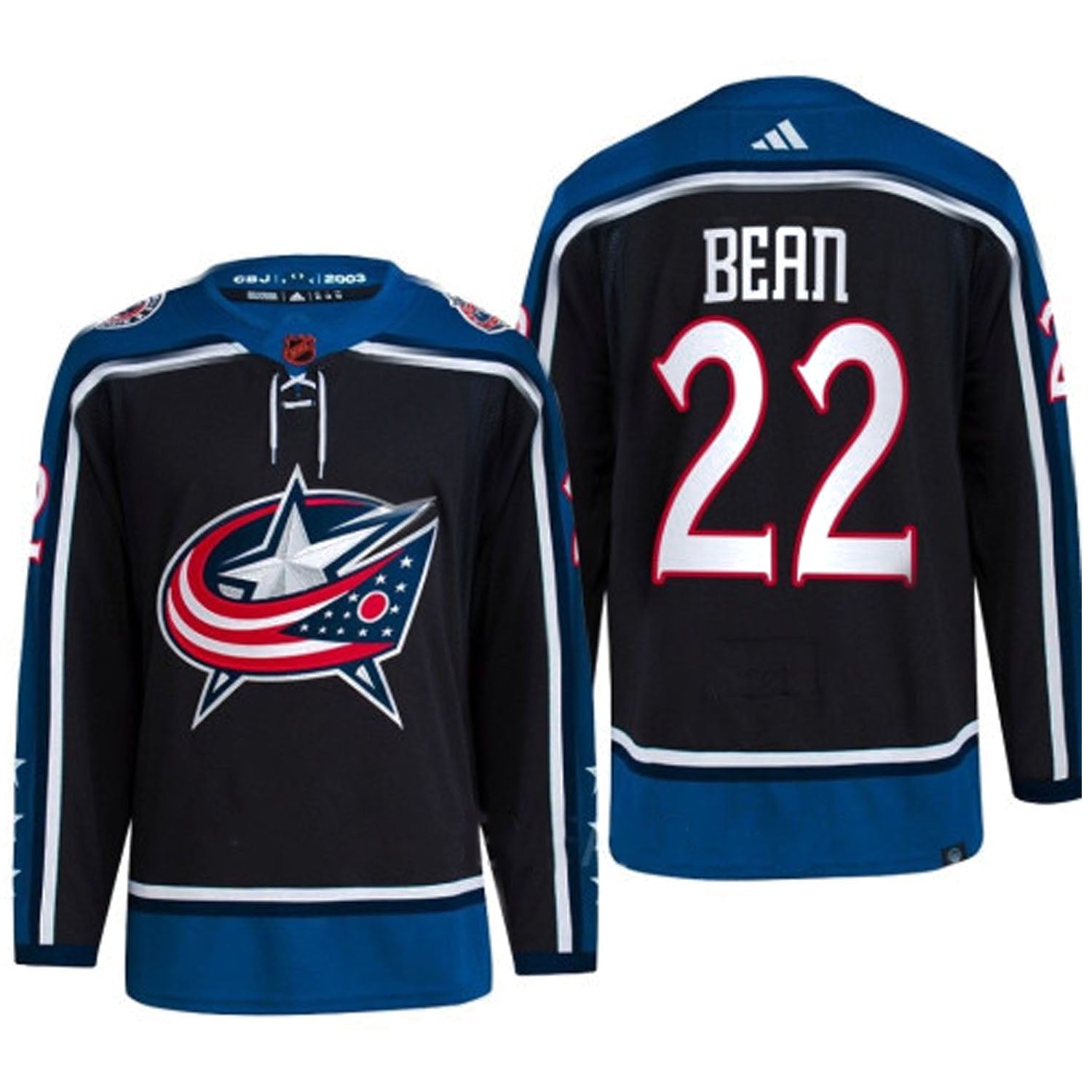 Jake Bean Columbus Blue Jackets 22 Jersey