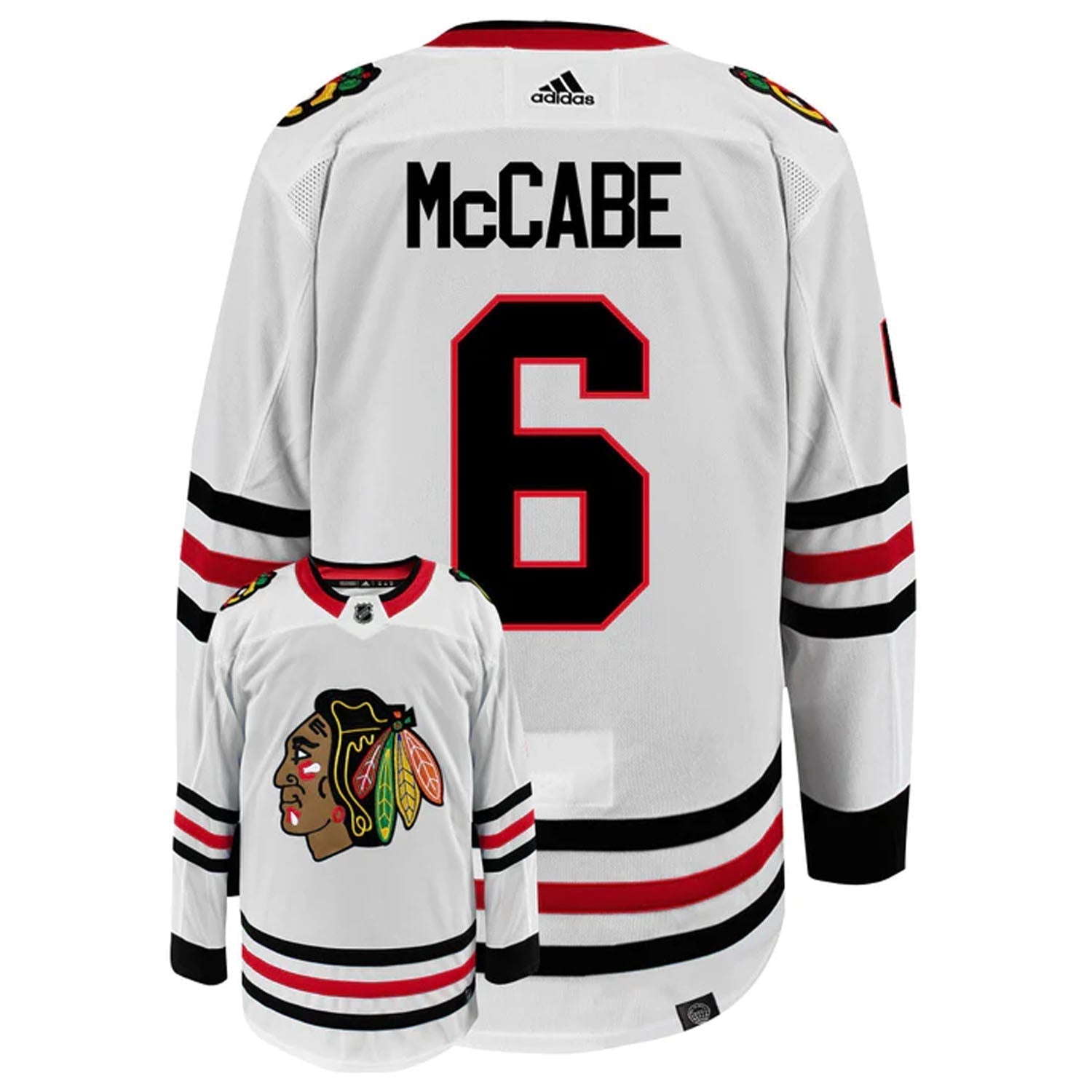 Jake McCabe Chicago Blackhawks 6 Jersey
