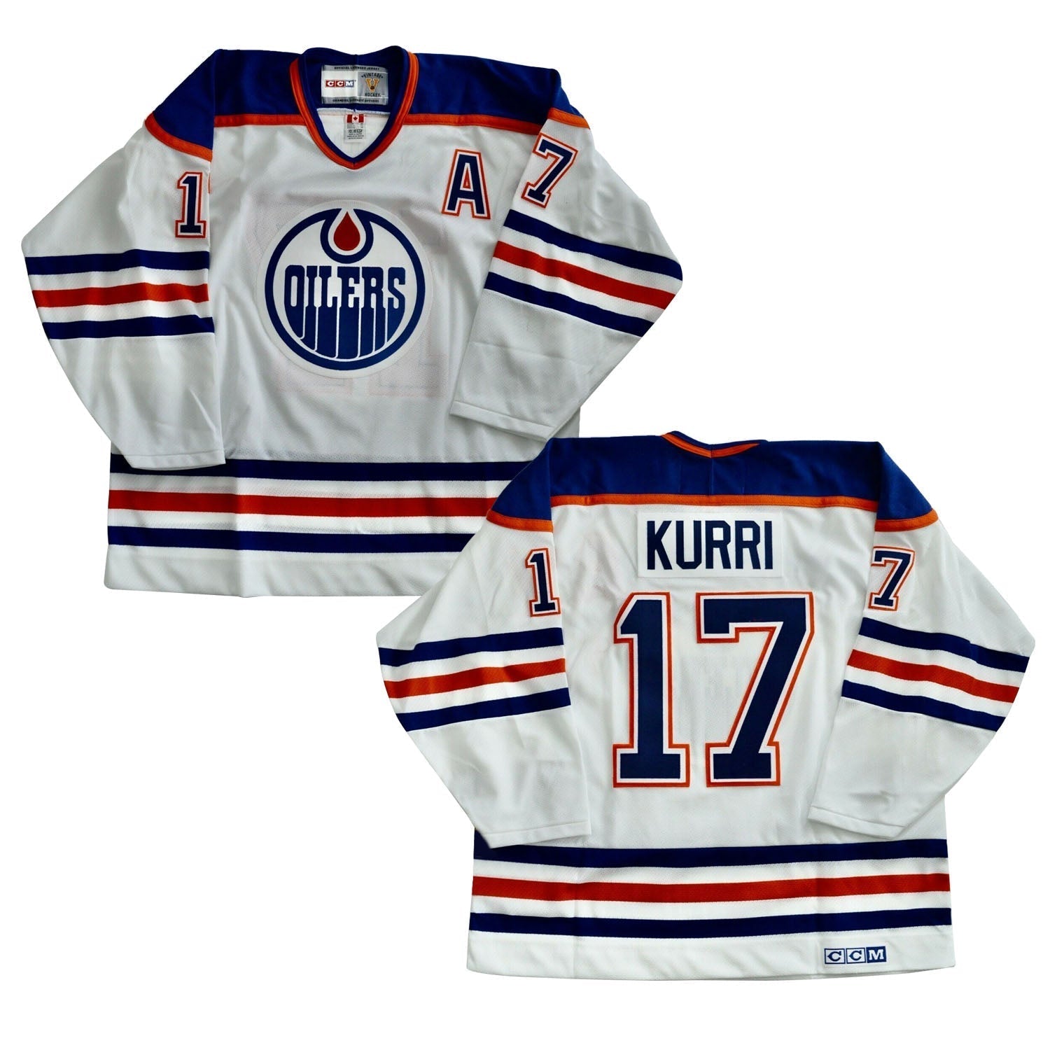 Jari Kurri Edmonton Oilers 17 Jersey