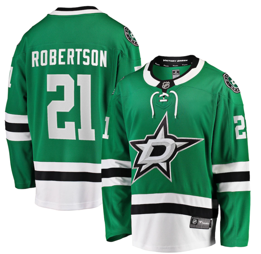 Jason Robertson Dallas Stars 21 Jersey