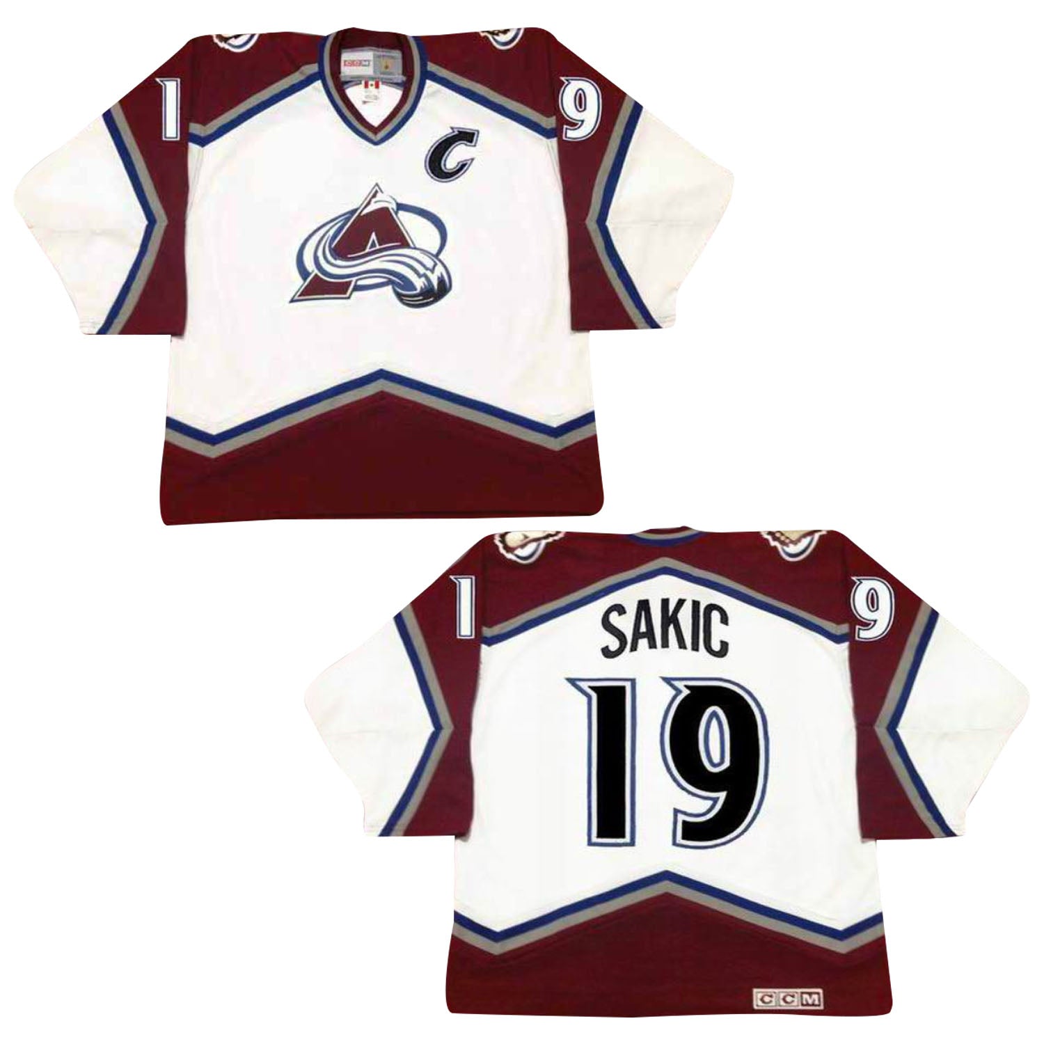 Joe Sakic Colorado Avalanche 19 Jersey