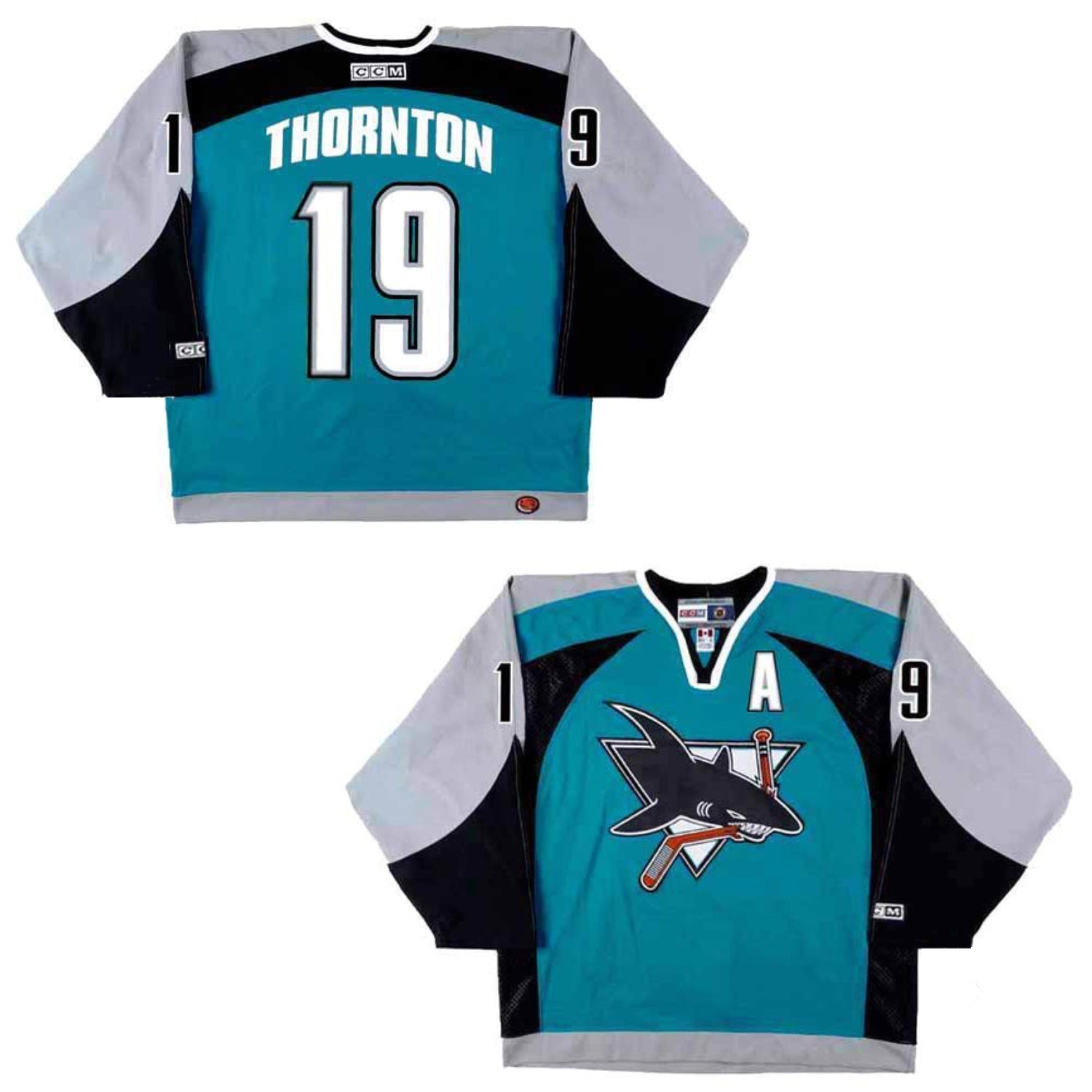 Joe Thornton San Jose Sharks 19 Jersey